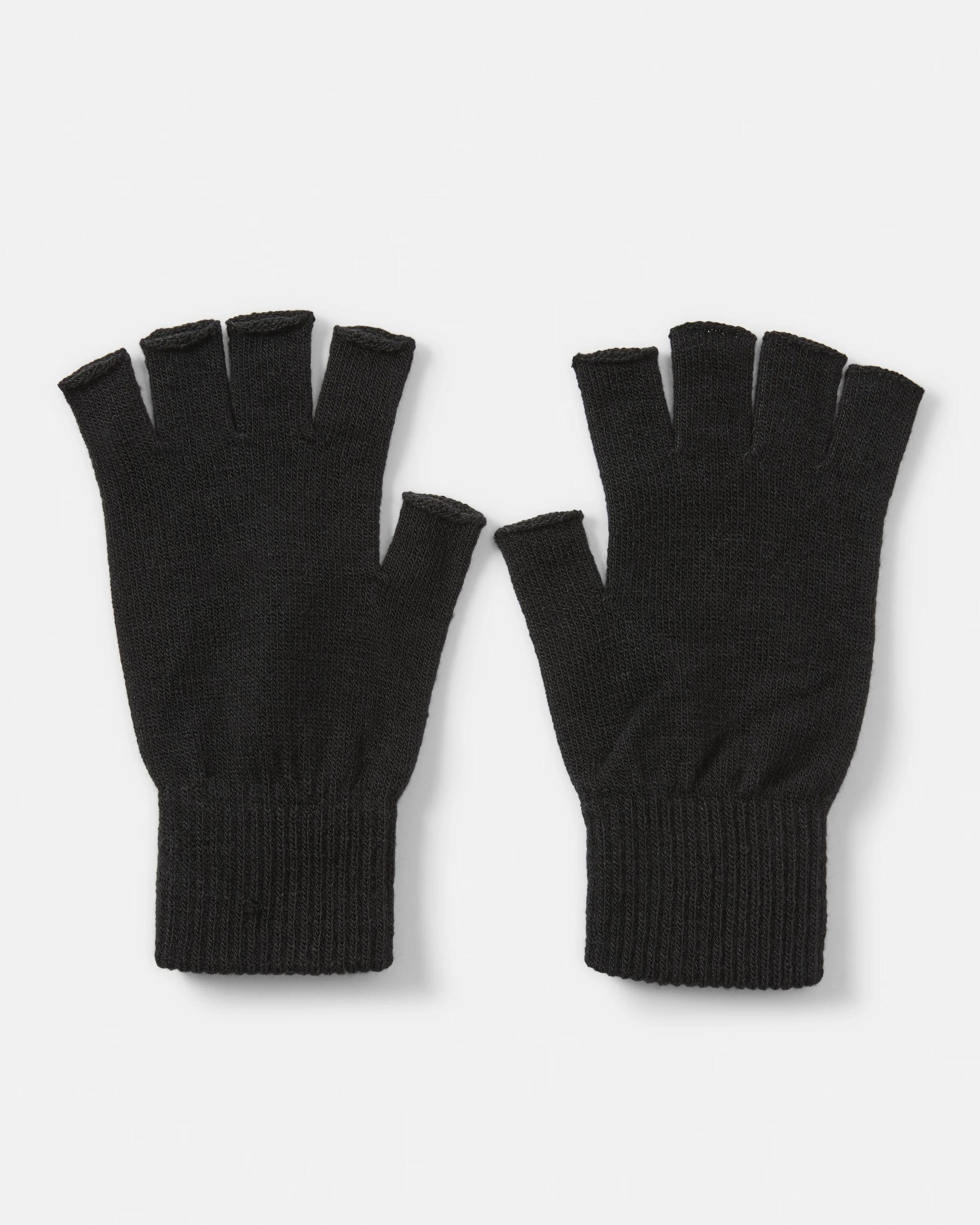 1 Fingerless Gloves Black, 1 of 3