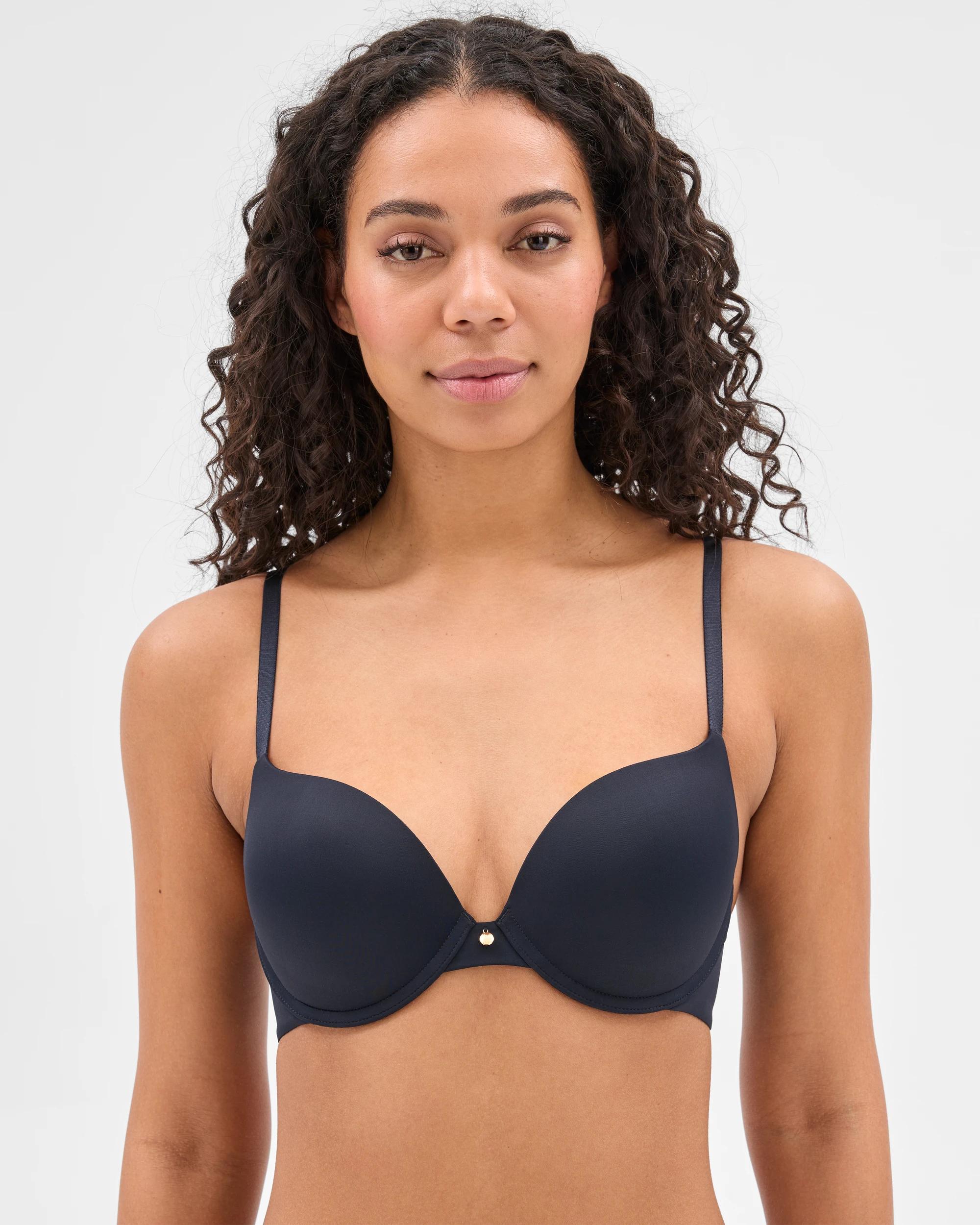 1 Target Woman Womens Medium Push Up Bra BLACK, 1 of 3