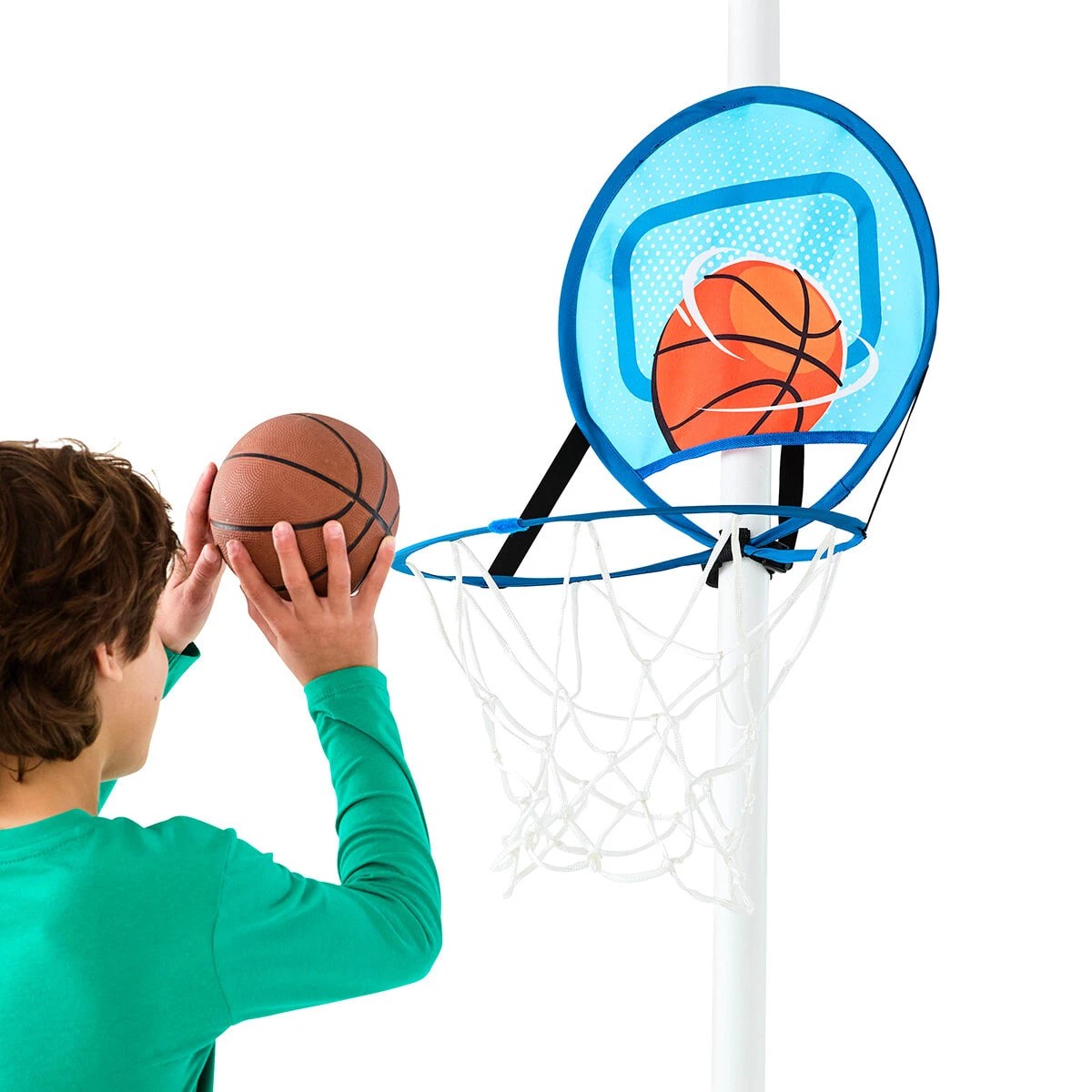 1 Folding Basketball Hoop, 1 of 8
