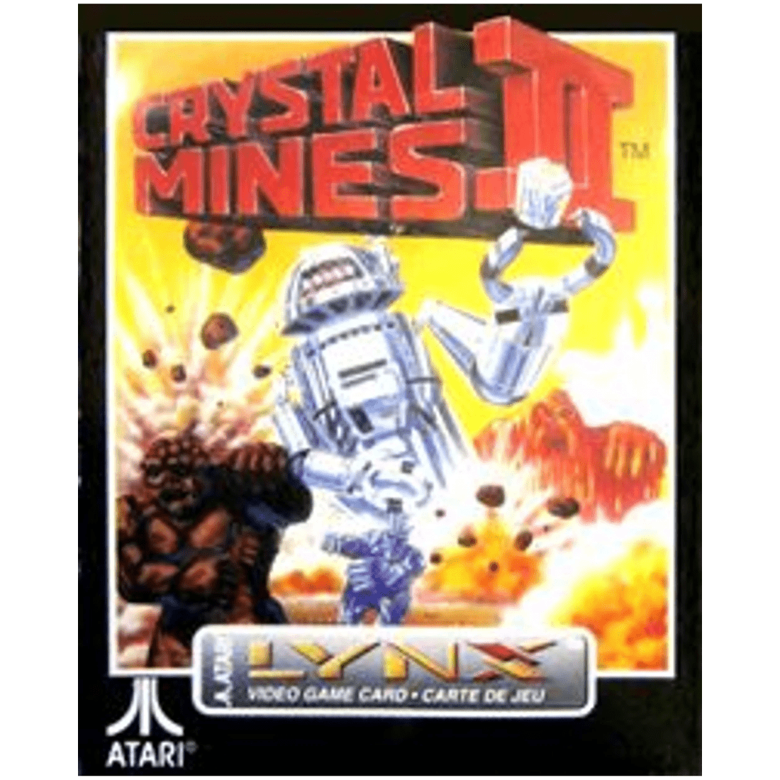 1 Atari Crystal Mines II - Atari Lynx, 1 of 1