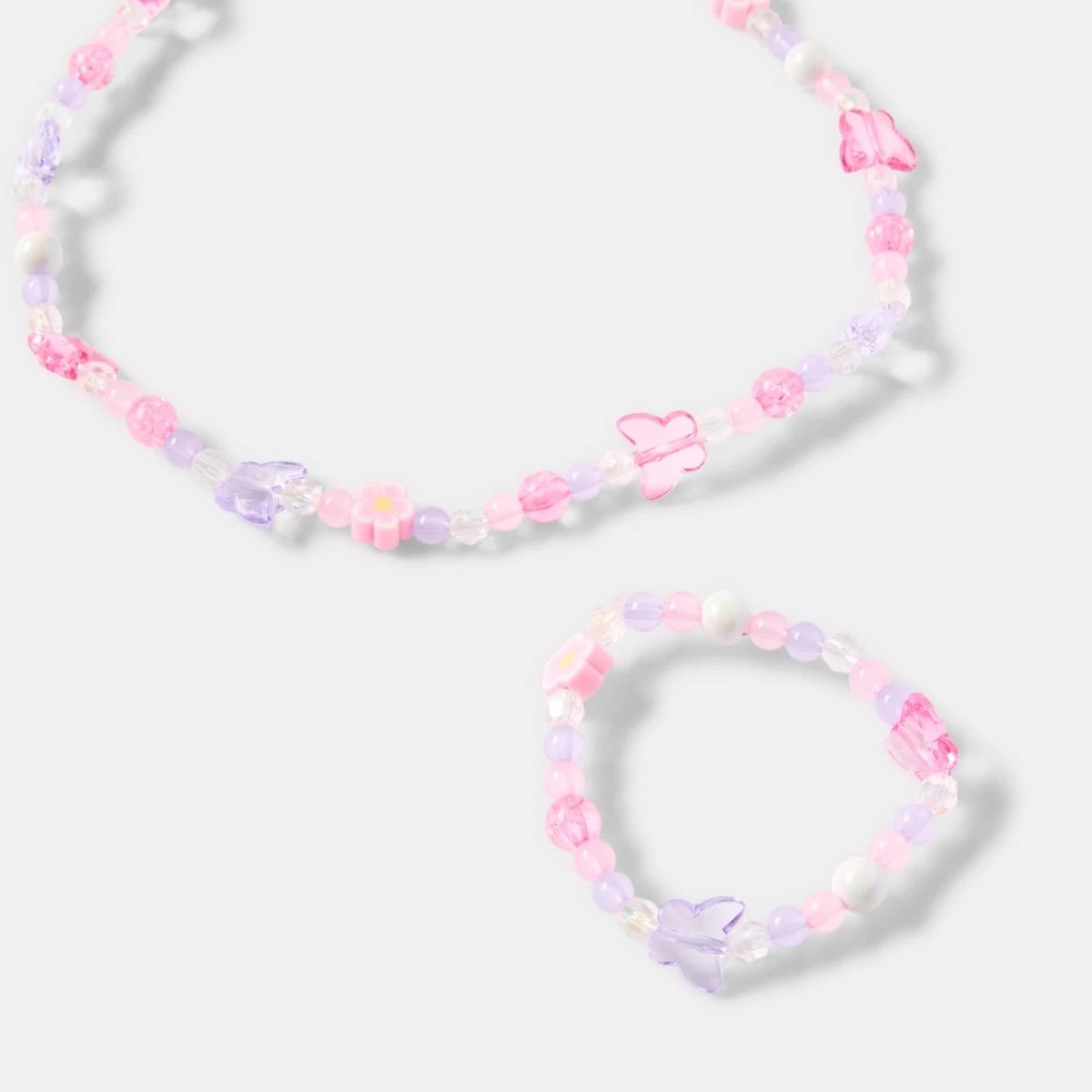 4 Butterfly Necklace and Bracelet, 4 of 5