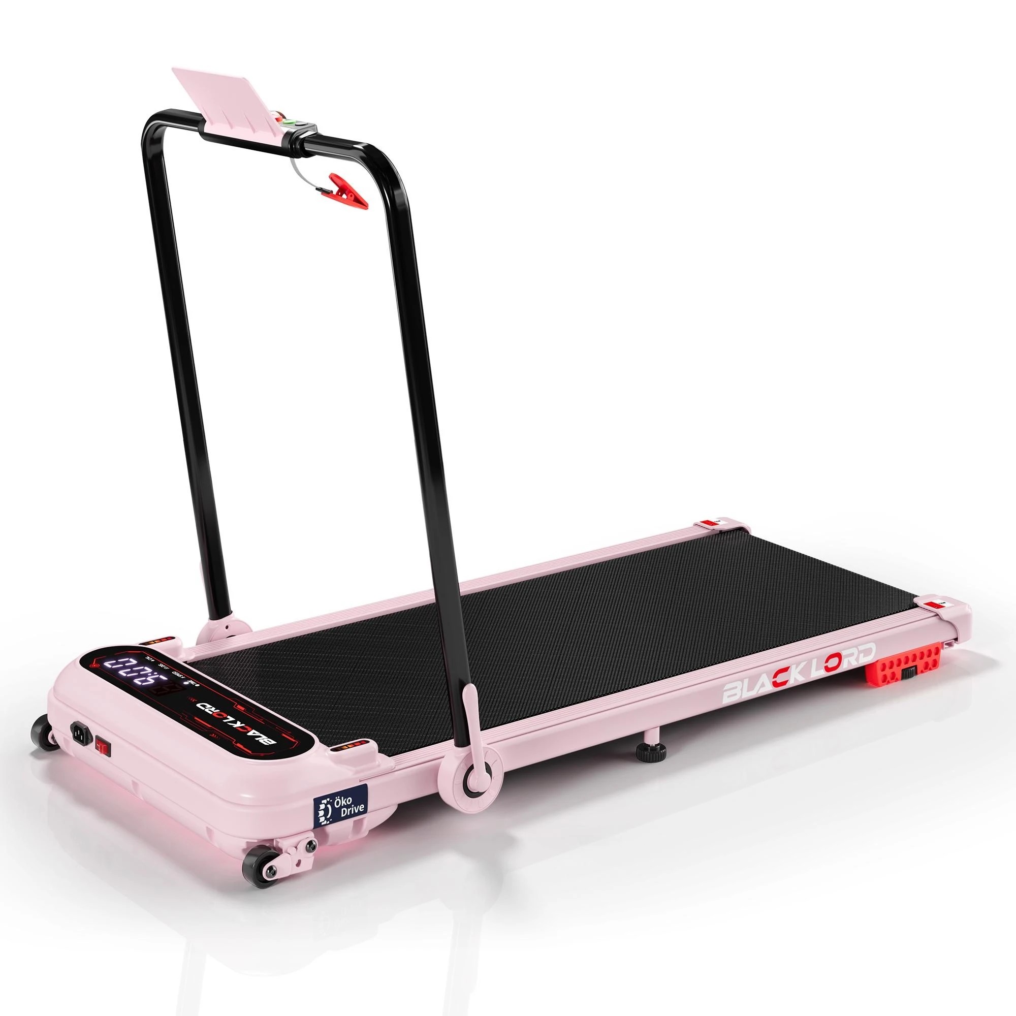 1 Black Lord Treadmill Electric Walking Pad Incline Shock Absorbers Foldable - Pink, 1 of 9