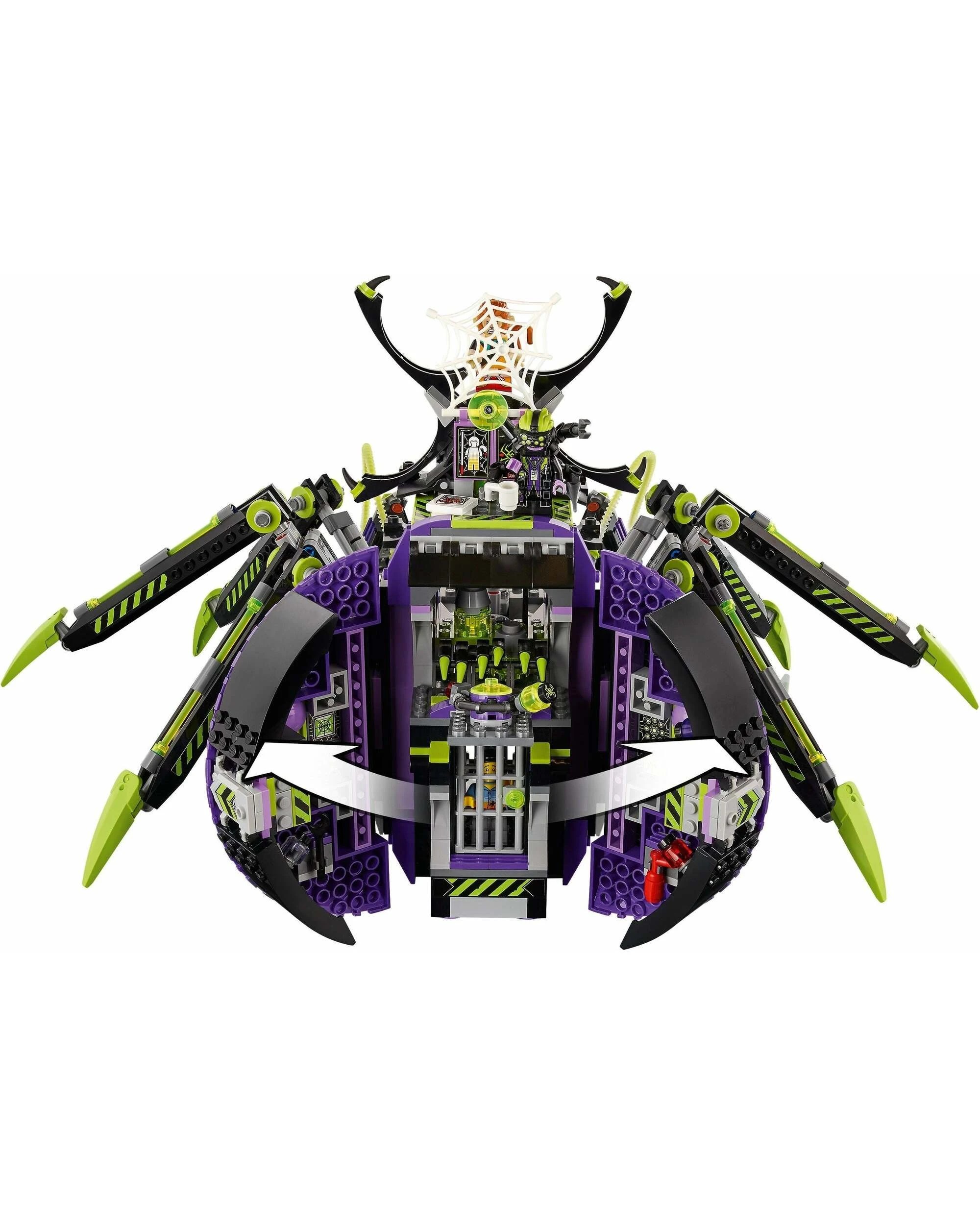 3 LEGO Monkie Kid 80022 Spider Queen's Arachnoid Base, 3 of 5