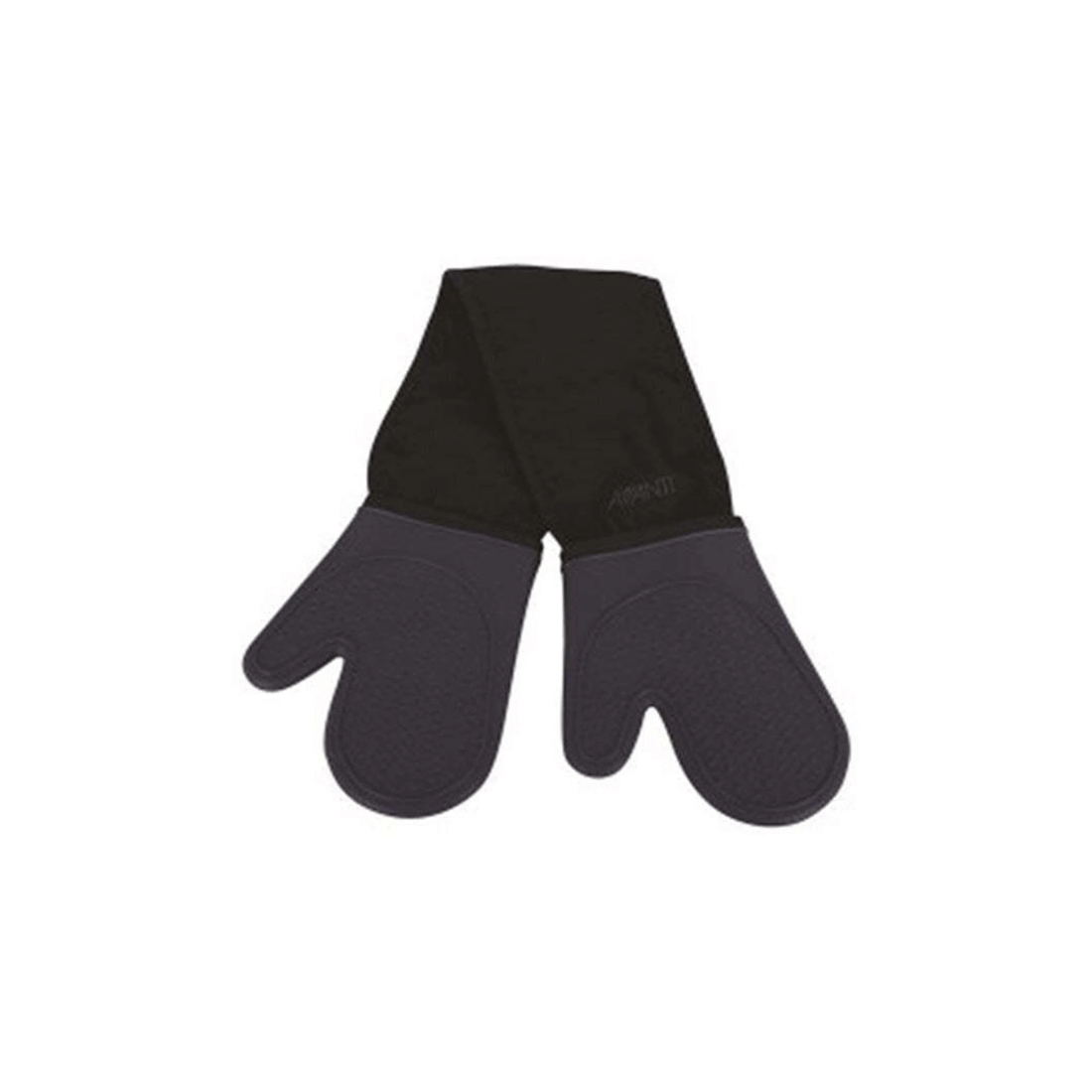 3 Avanti Silicone Double Oven Glove Pot Holder Heat Resistant 250c Padded Lining
 - Charcoal, 3 of 3