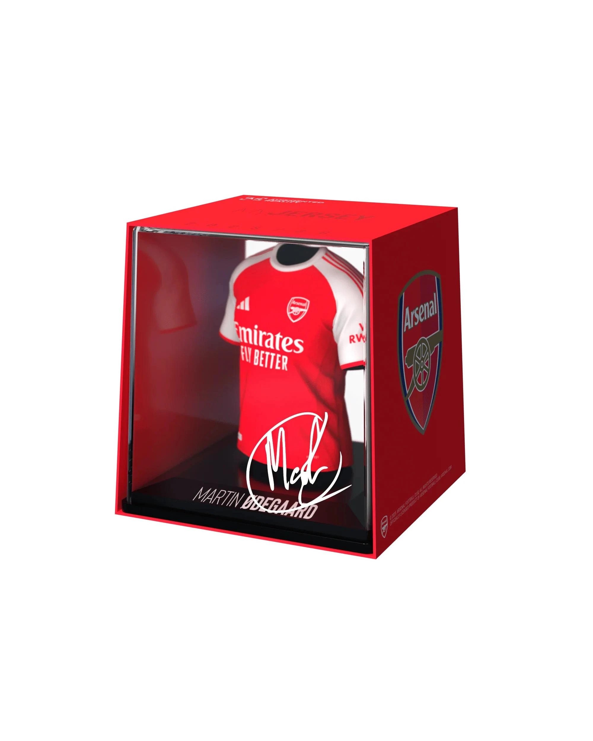 1 FanCollex MyJersey 2025/26 Home Jersey Arsenal FC Martin Ødegaard, 1 of 4