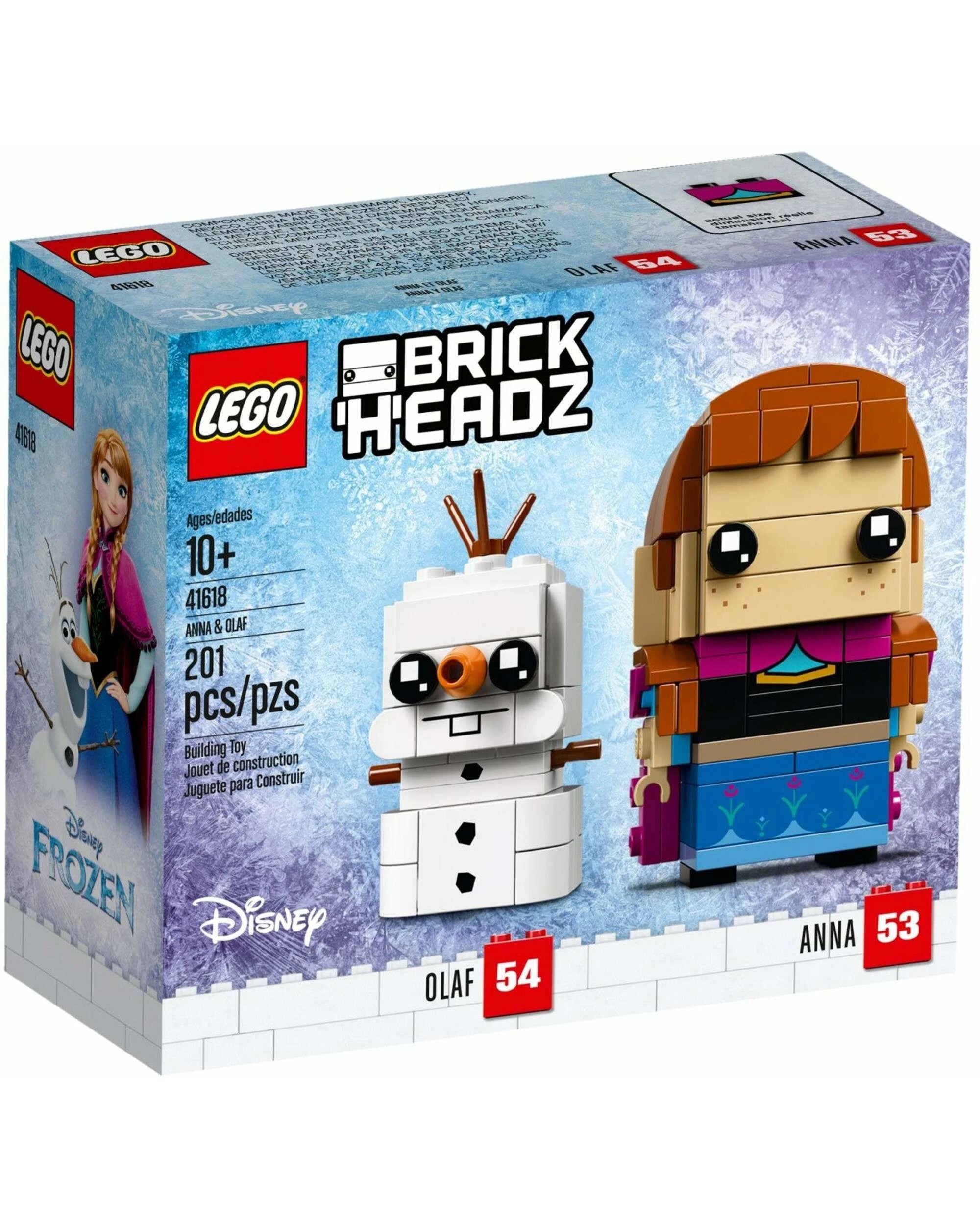 1 LEGO 41618 Brickheadz Anna & Olaf, 1 of 4