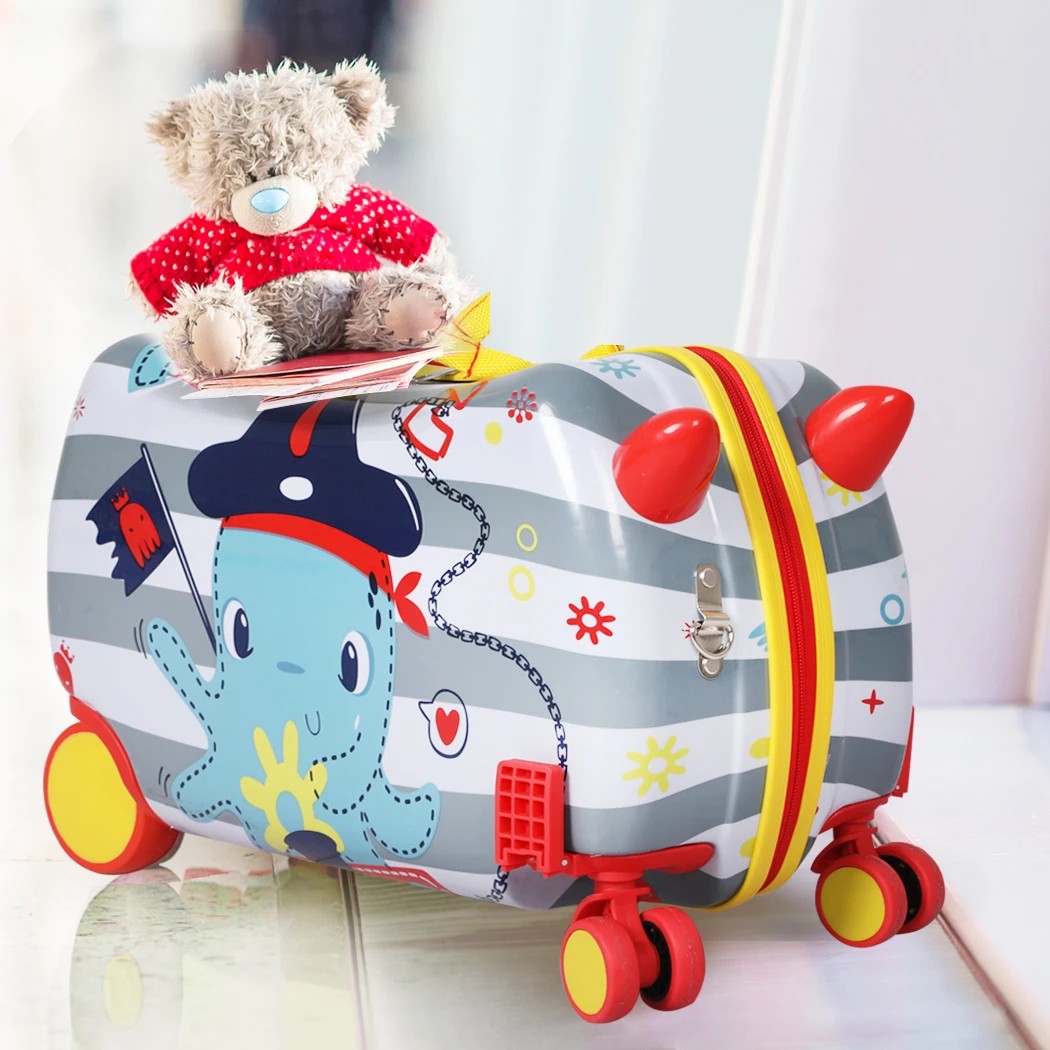 8 BoPeep 17 inch Kids Suitcase Octopus Design, 8 of 8