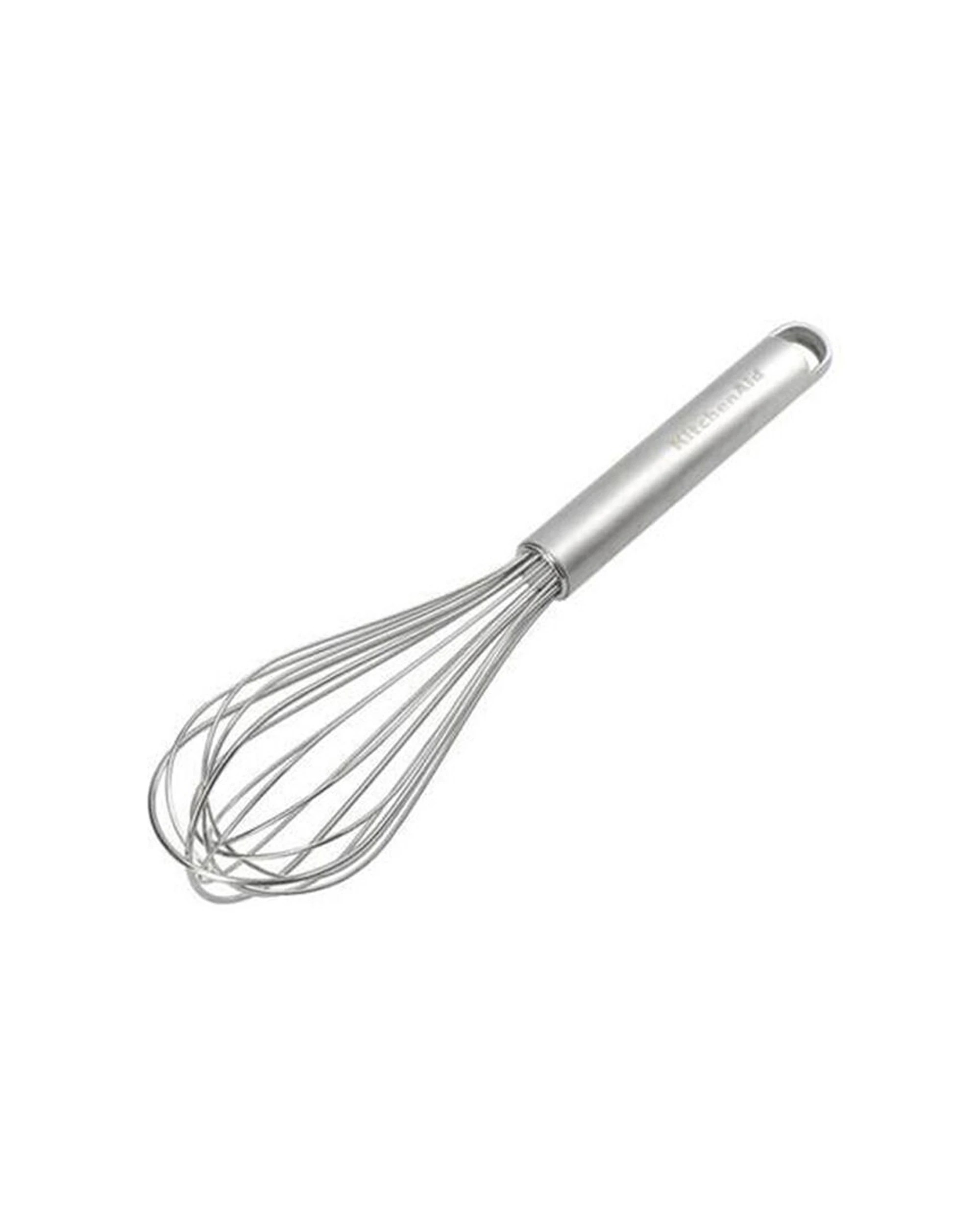 3 KitchenAid 2PK Premium Stainless Steel Balloon Cooking Whisk 34cm Durable Utensil - Silver, 3 of 6