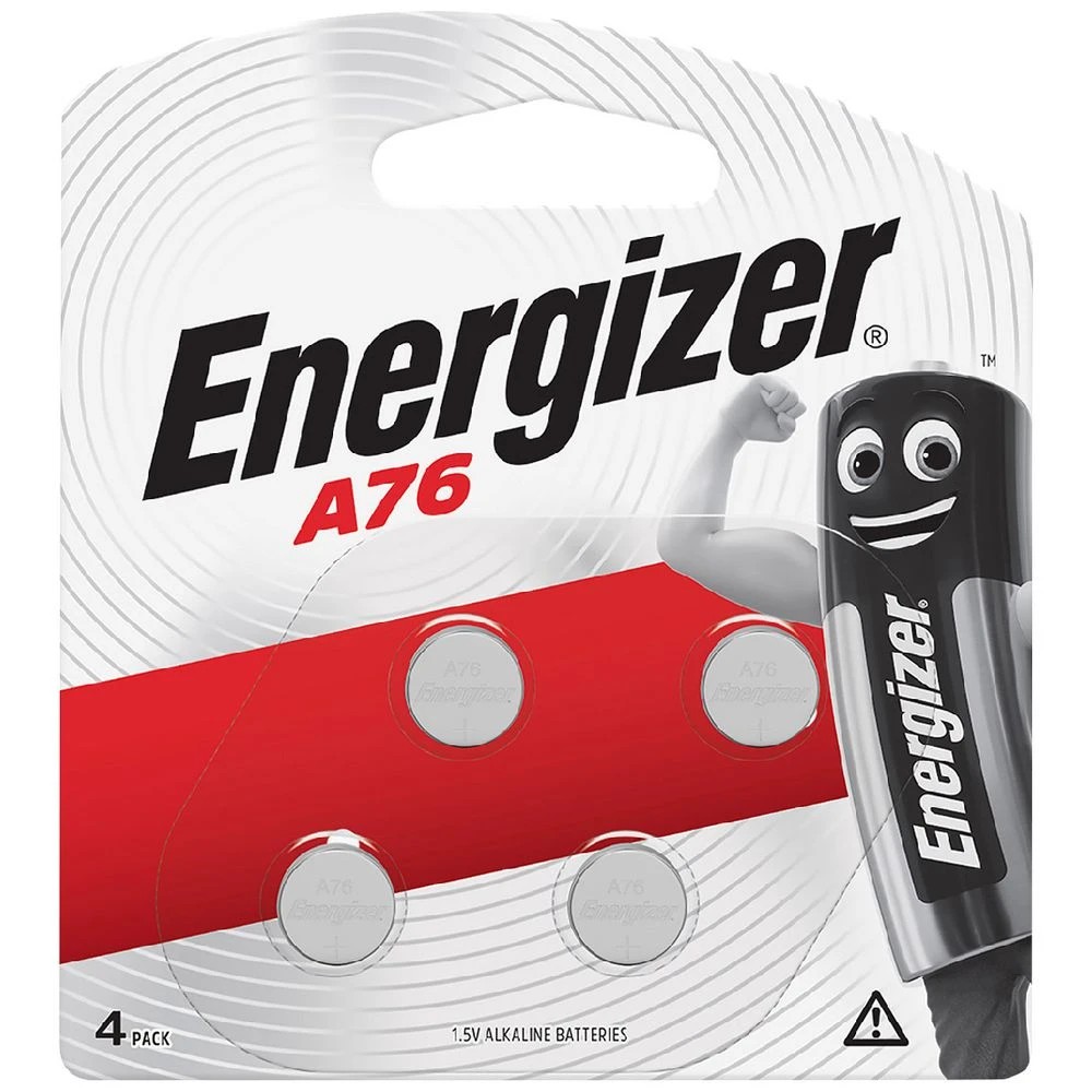 1 Energizer A76 Silver Oxide Button Battery 4 Pack, 1 of 1