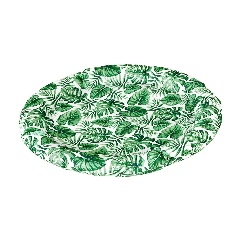 1 i.Pet Pet Cooling Mat Gel Dog Cat Self-cool Puppy Large Round Bed Summer Cushion - Green, 1 of 6