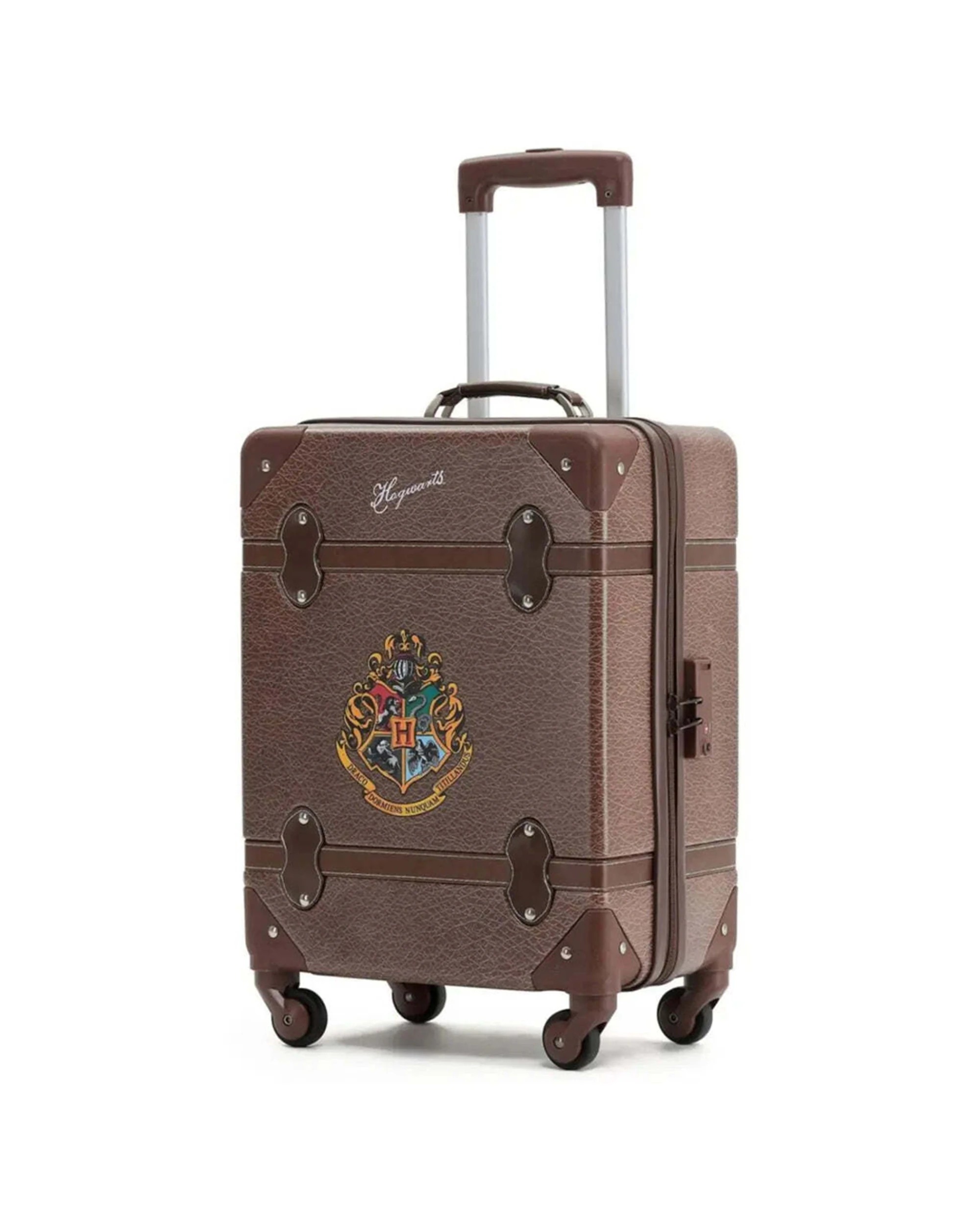 1 Warner Bros Harry Potter 50 cm 4 Wheel Carry-On Spinner Suitcase - Brown, 1 of 5