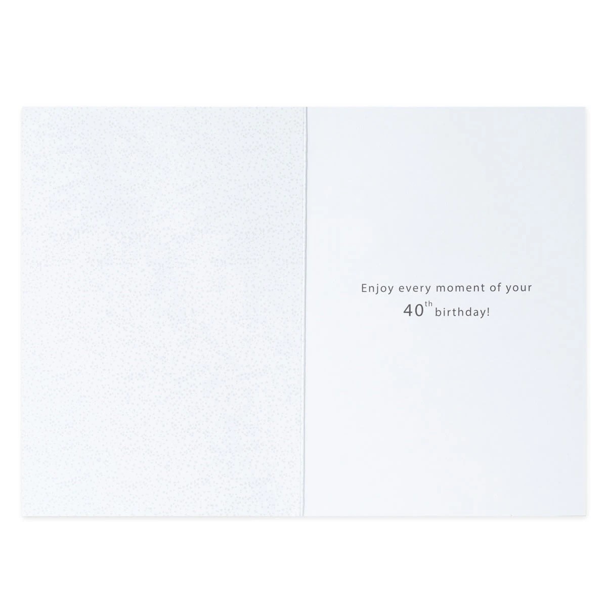 2 Connections from Hallmark 40th Birthday Card - Copper Foil, 2 of 3