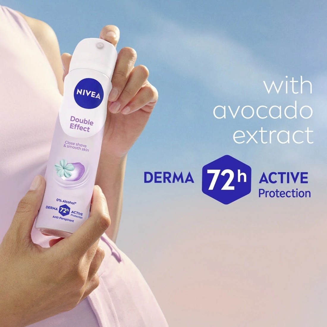 5 Nivea Double Effect Anti-Perspirant Aerosol Deodorant 250ml, 5 of 8