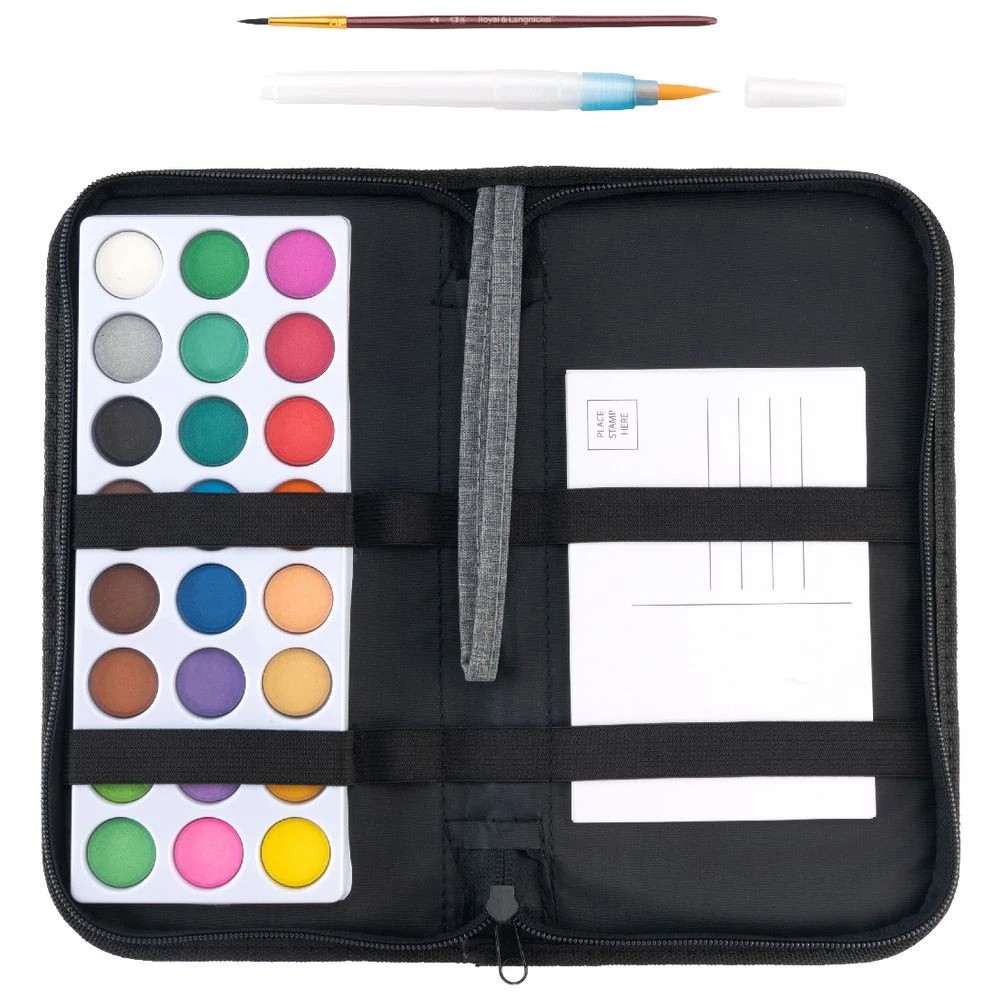 3 Royal & Langnickel Keep n’ Carry Watercolour Art Set 37 Piece, 3 of 6