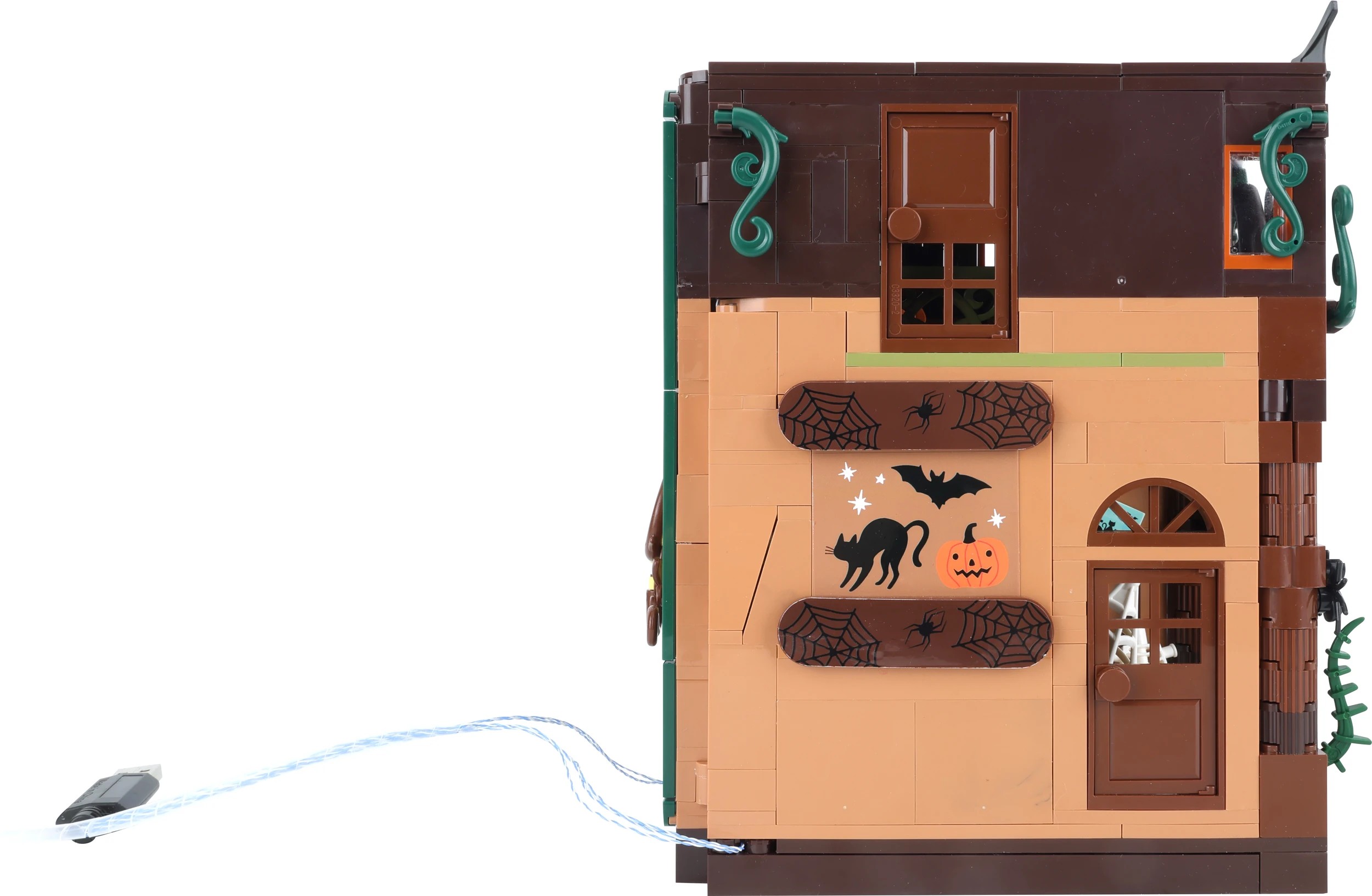7 745 Piece Light Up Haunted Book Nook, 7 of 10