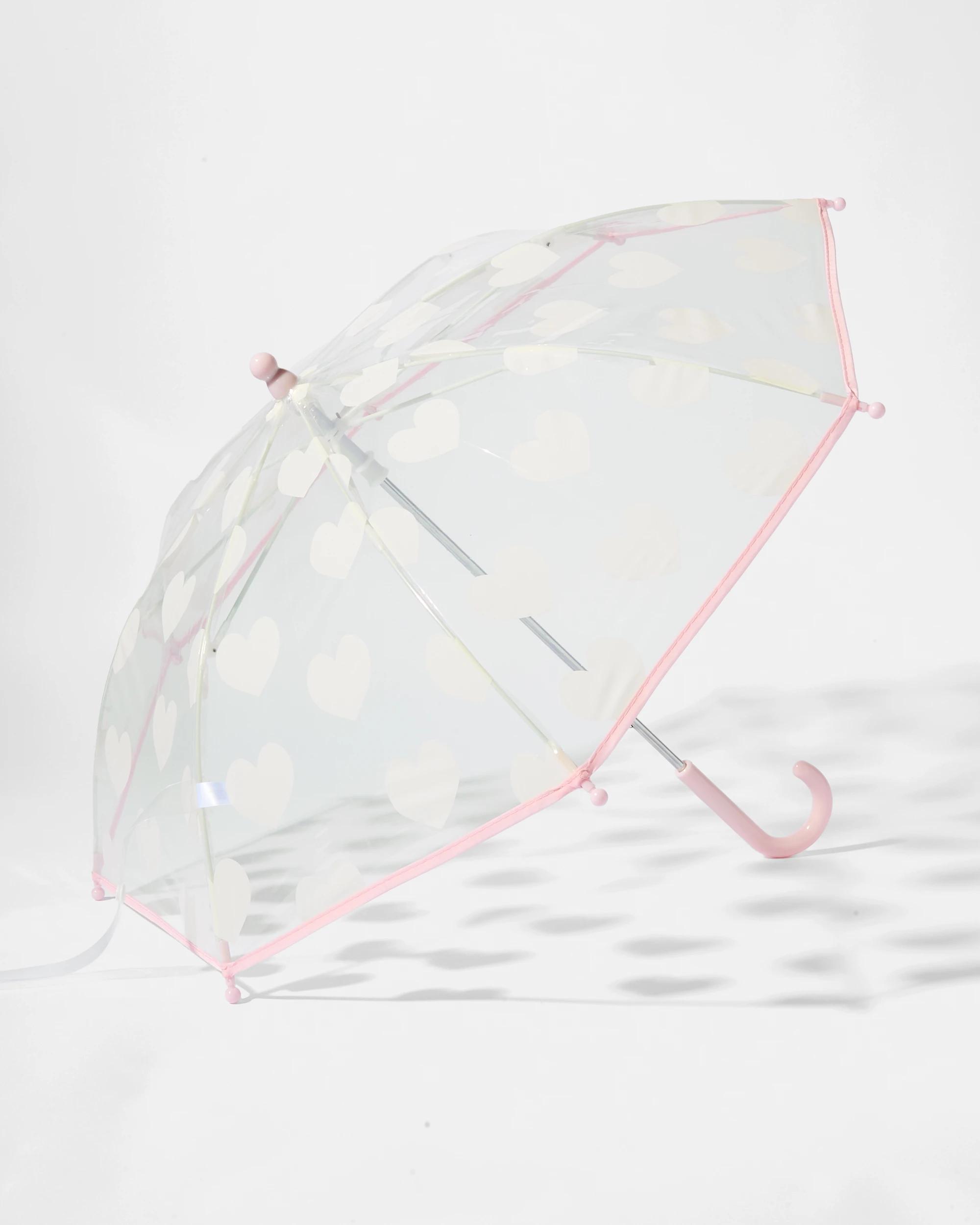 1 Heart Umbrella Wht Hearts, 1 of 4