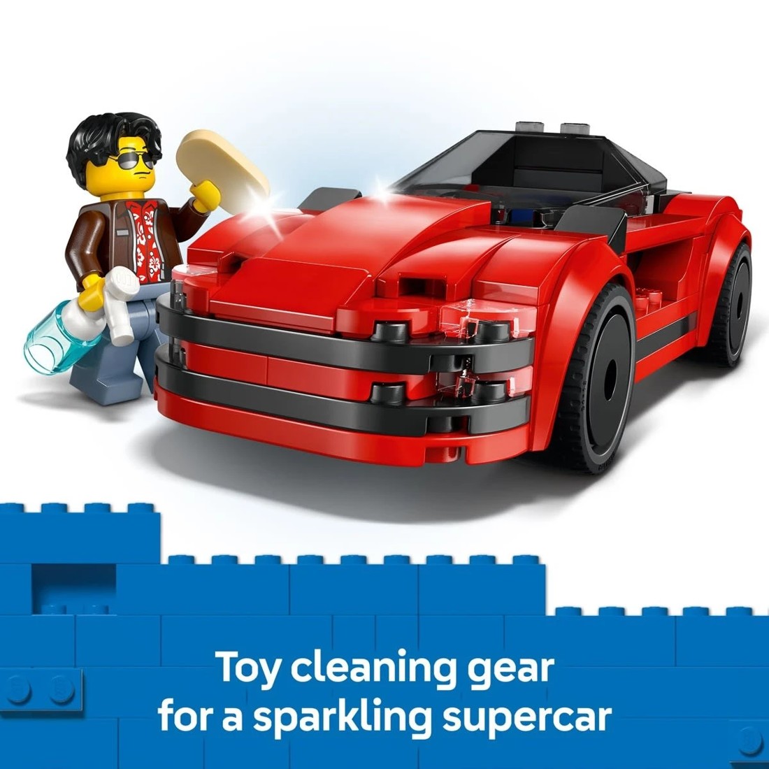 7 LEGO City Red Sports Car 60448, 7 of 9