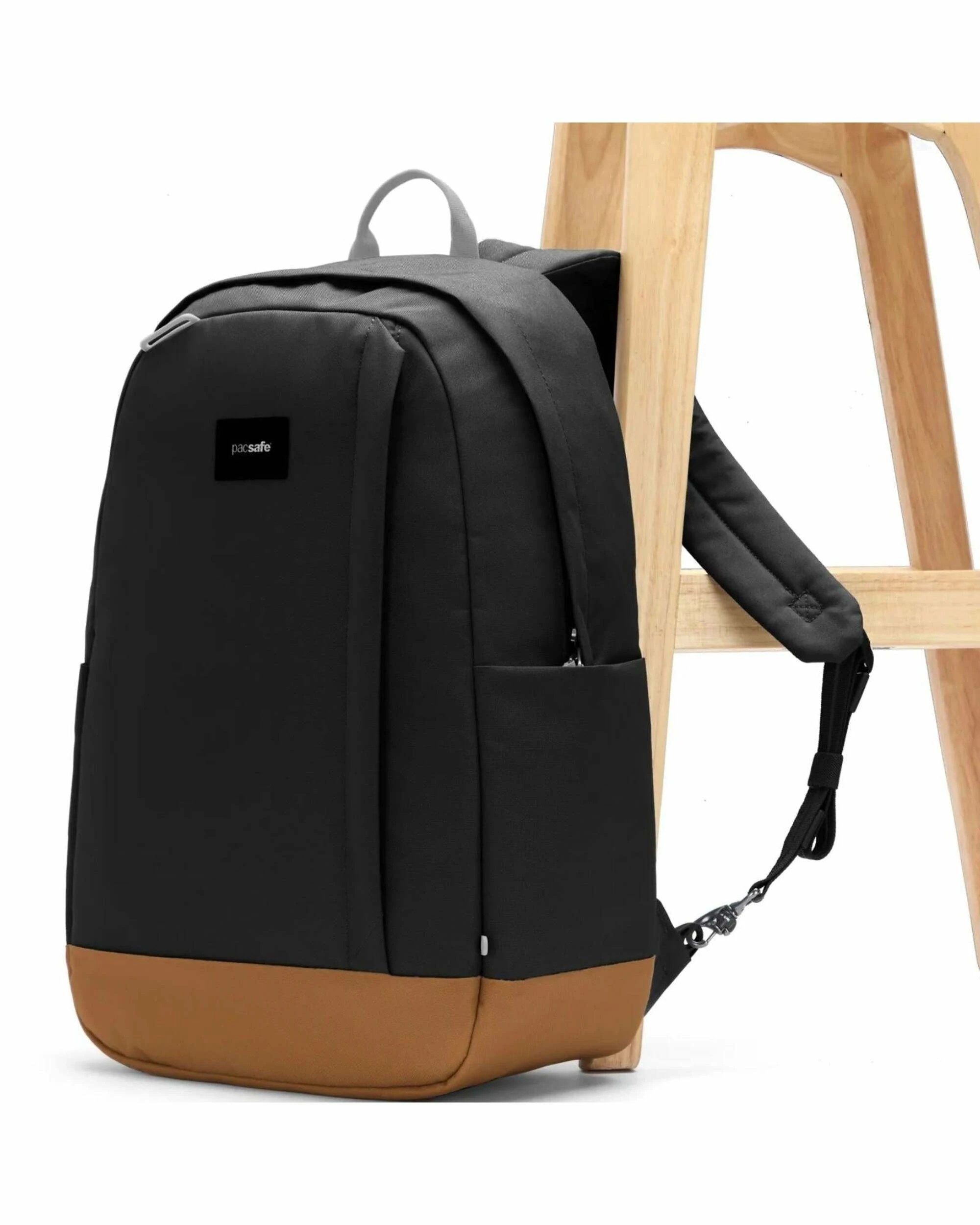 1 Pacsafe GO Anti-Theft Backpack - 25L - Jet Black - Black, 1 of 5