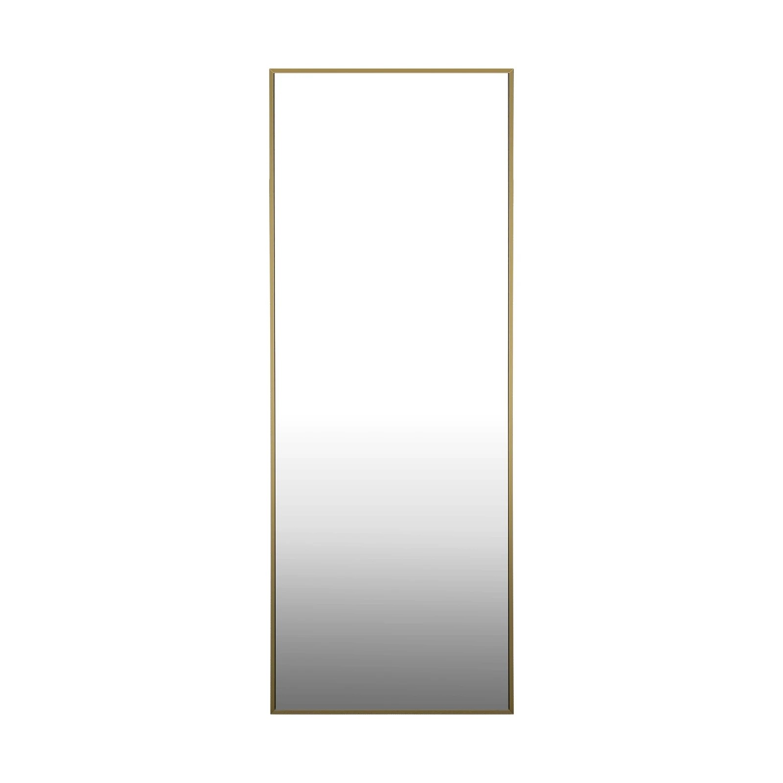 8 Oikiture 166x60cm Full Length Mirror Rectangle Dressing Floor Mirrors
 - Gold, 8 of 9