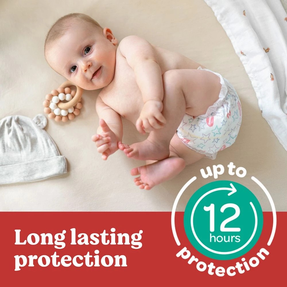 6 Huggies Essentials Nappies Crawler Size 3 52 Pack, 6 of 10