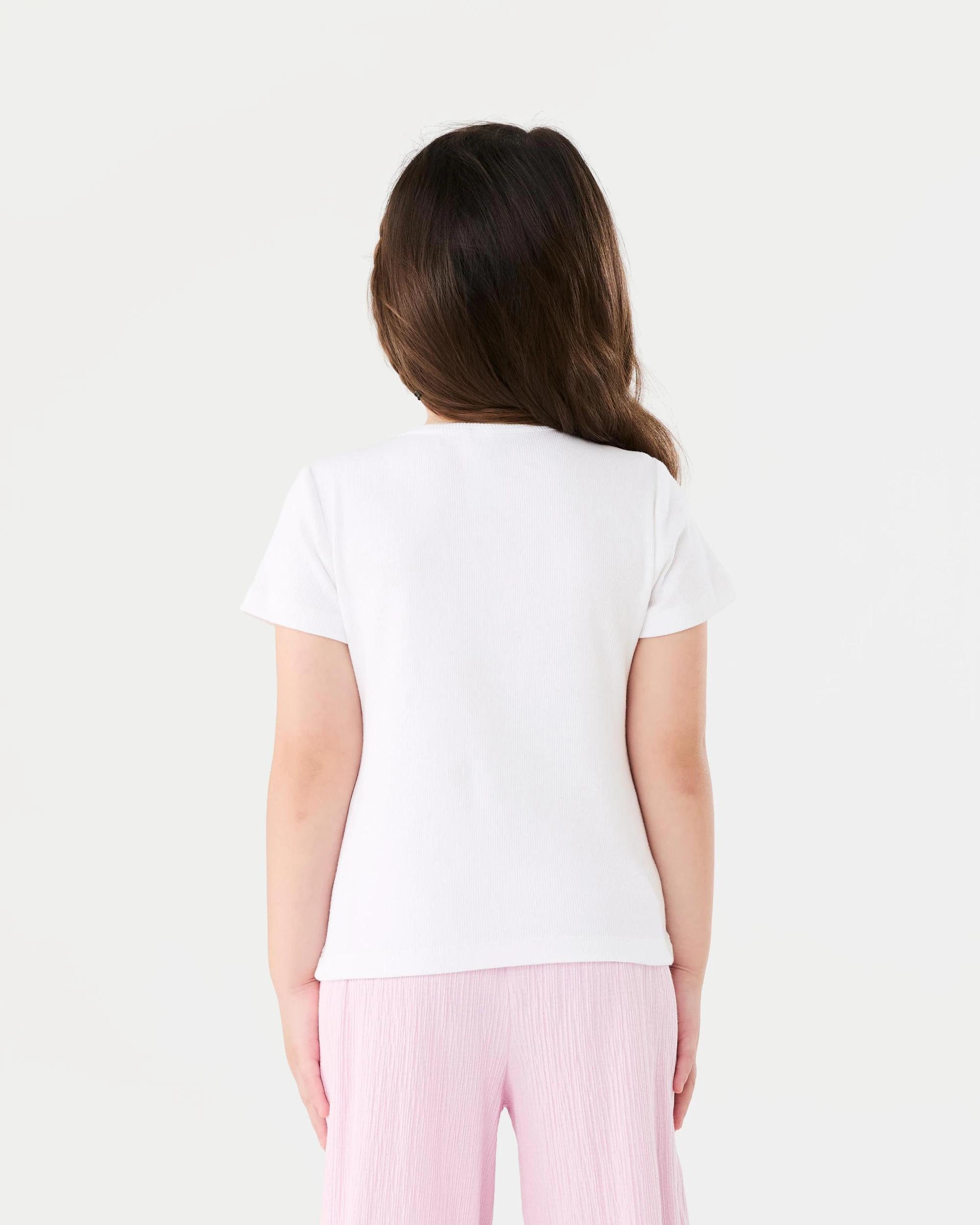 2 2-in-1 Short Sleeve T-shirt Pris Pink, 2 of 6