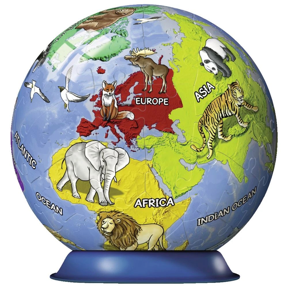 2 Ravensburger Puzzle Children's Globe, 2 of 2