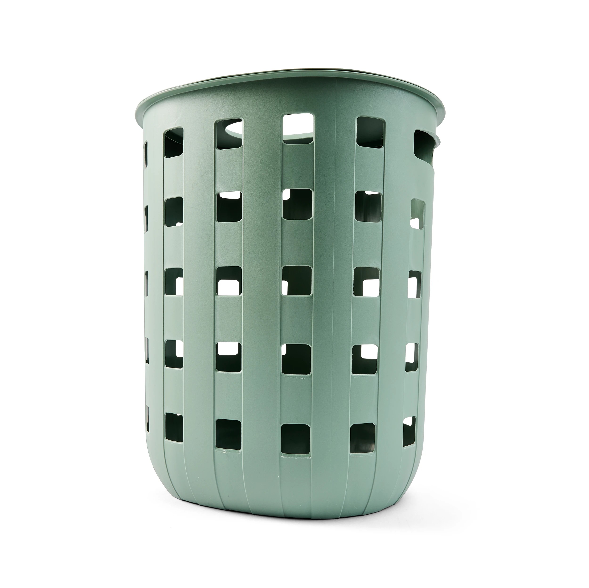 1 80L Trellis Laundry Hamper - Green, 1 of 7