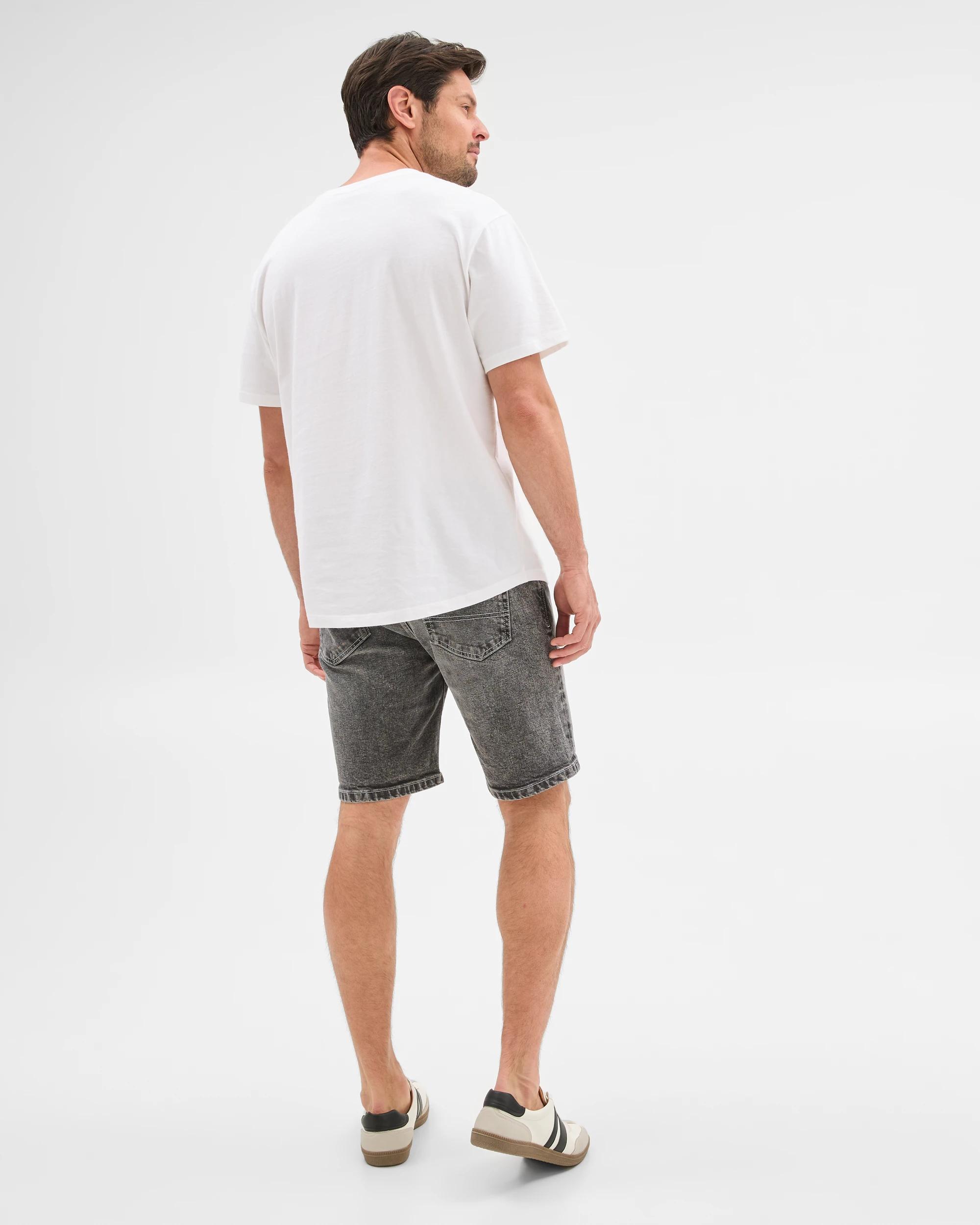 4 Target Denim Shorts FADED BLACK, 4 of 4