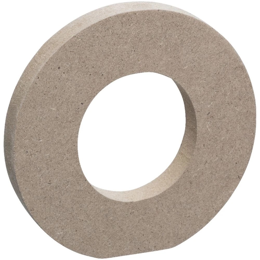 3 Born Wooden Alphabet Letter O 10cm, 3 of 3