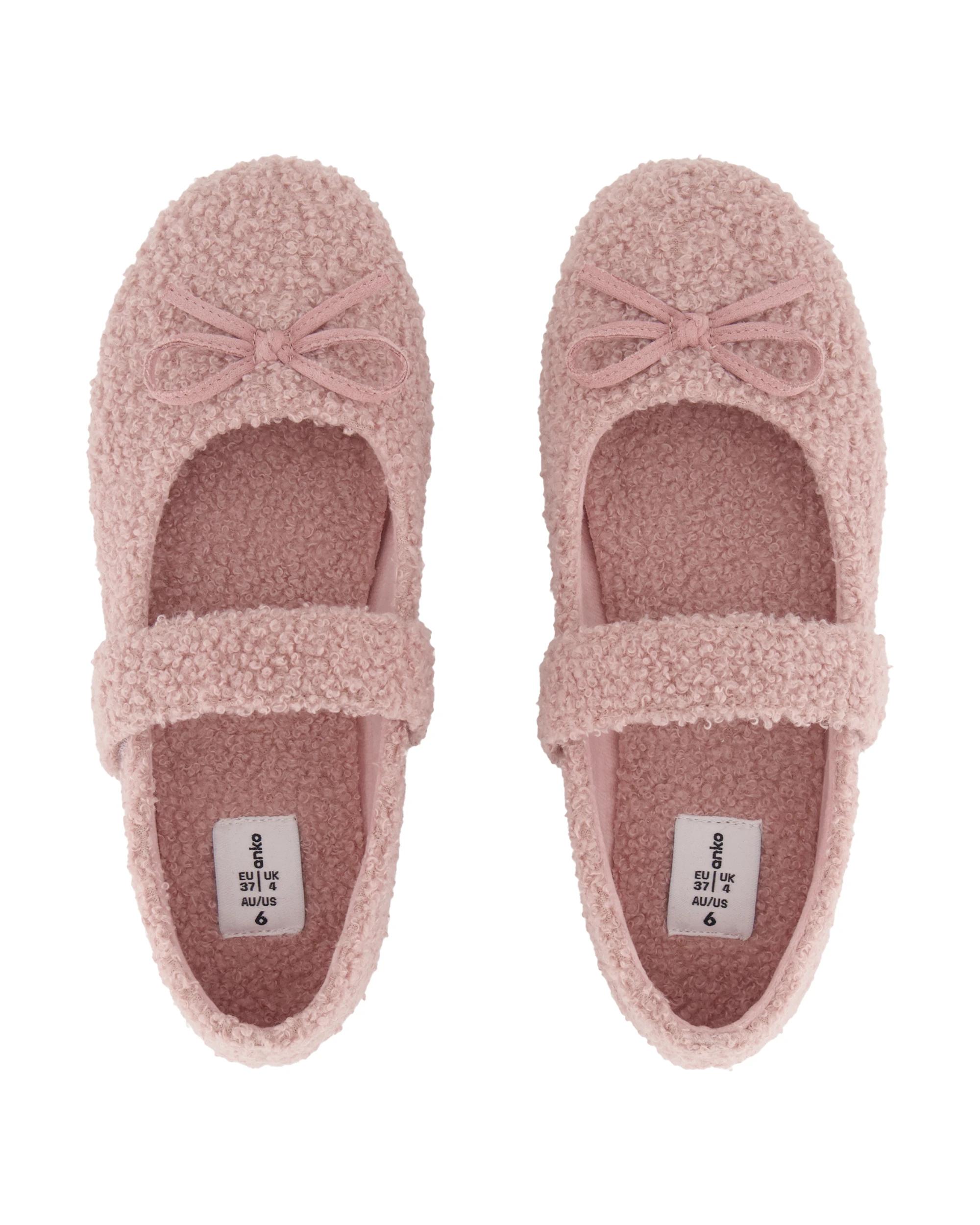 2 Daisy Ballet Slippers Dusty Pink, 2 of 3
