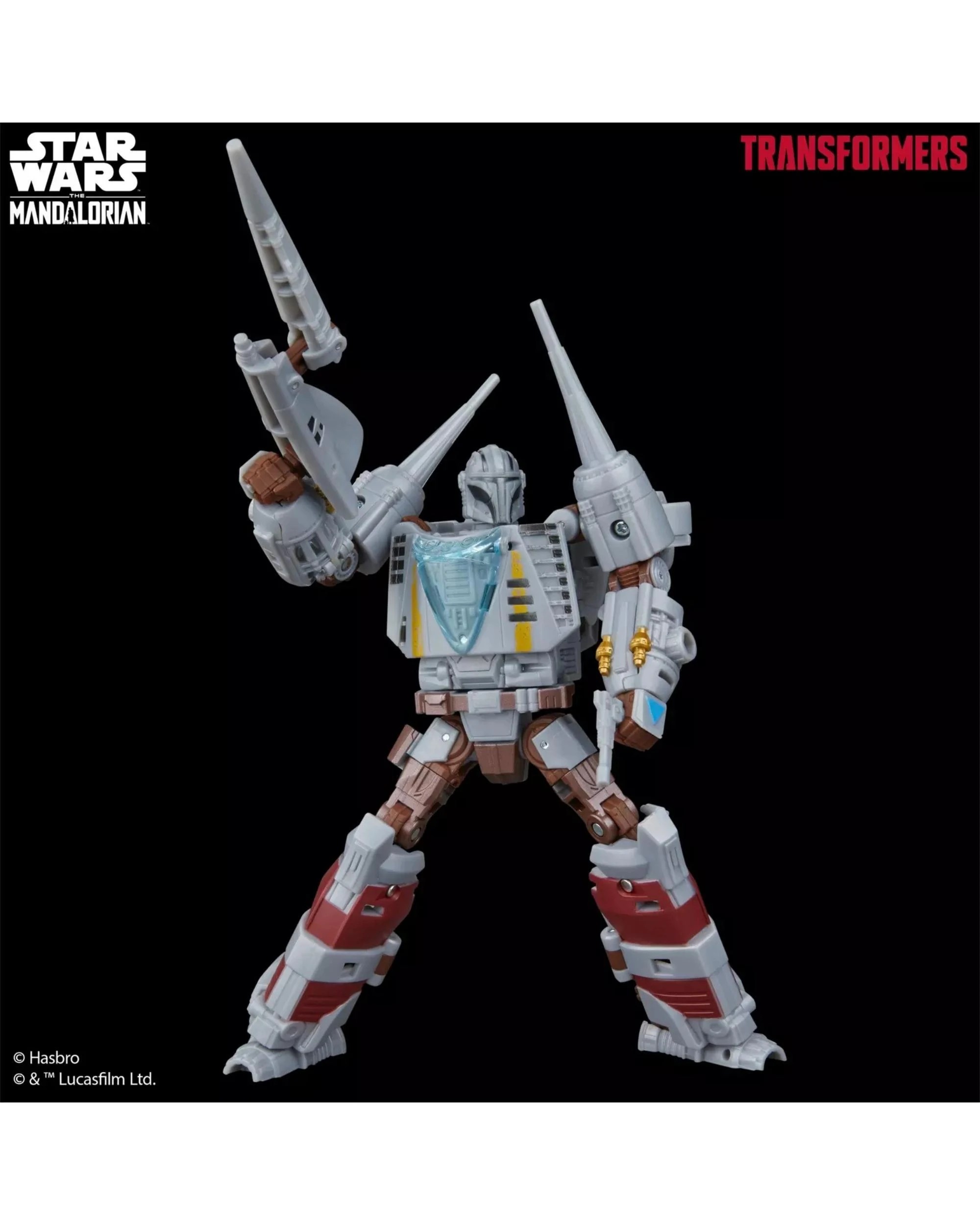 3 Transformers Collaborative STAR WARS: The Mandalorian N-1 Starfighter, 3 of 10
