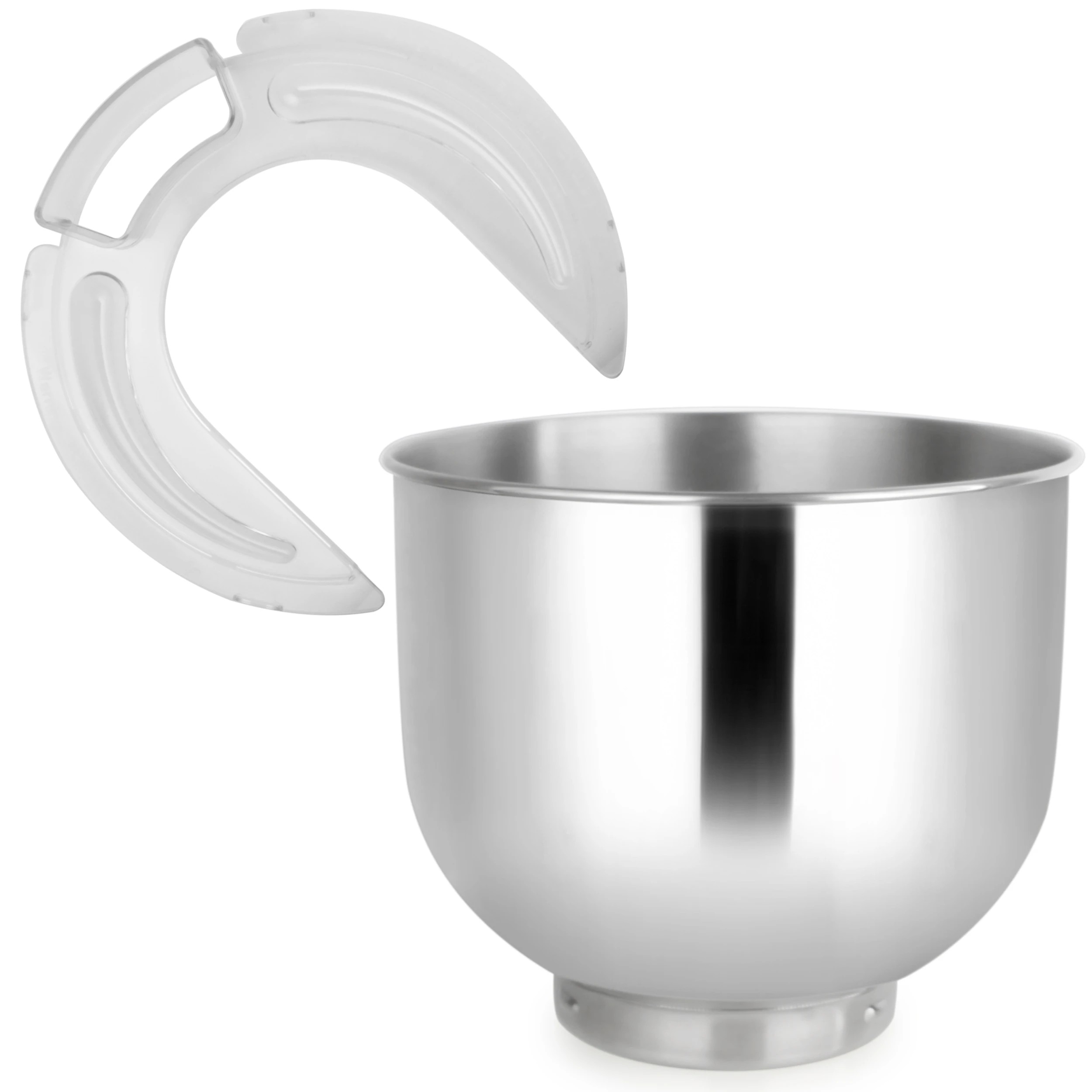 7 Todo 1100w Electric Stand Mixer 5.3l Stainless Steel Bowl Heated Fermentation Lcd Touch Screen Control
 - Cream, 7 of 7