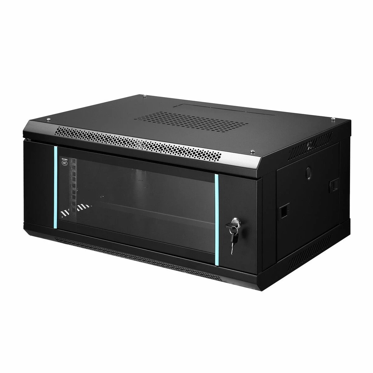 1 AUSWAY 4U Network Server Cabinet Wall Mount Data Rack Enclosure 19 Inch Deep, 1 of 7