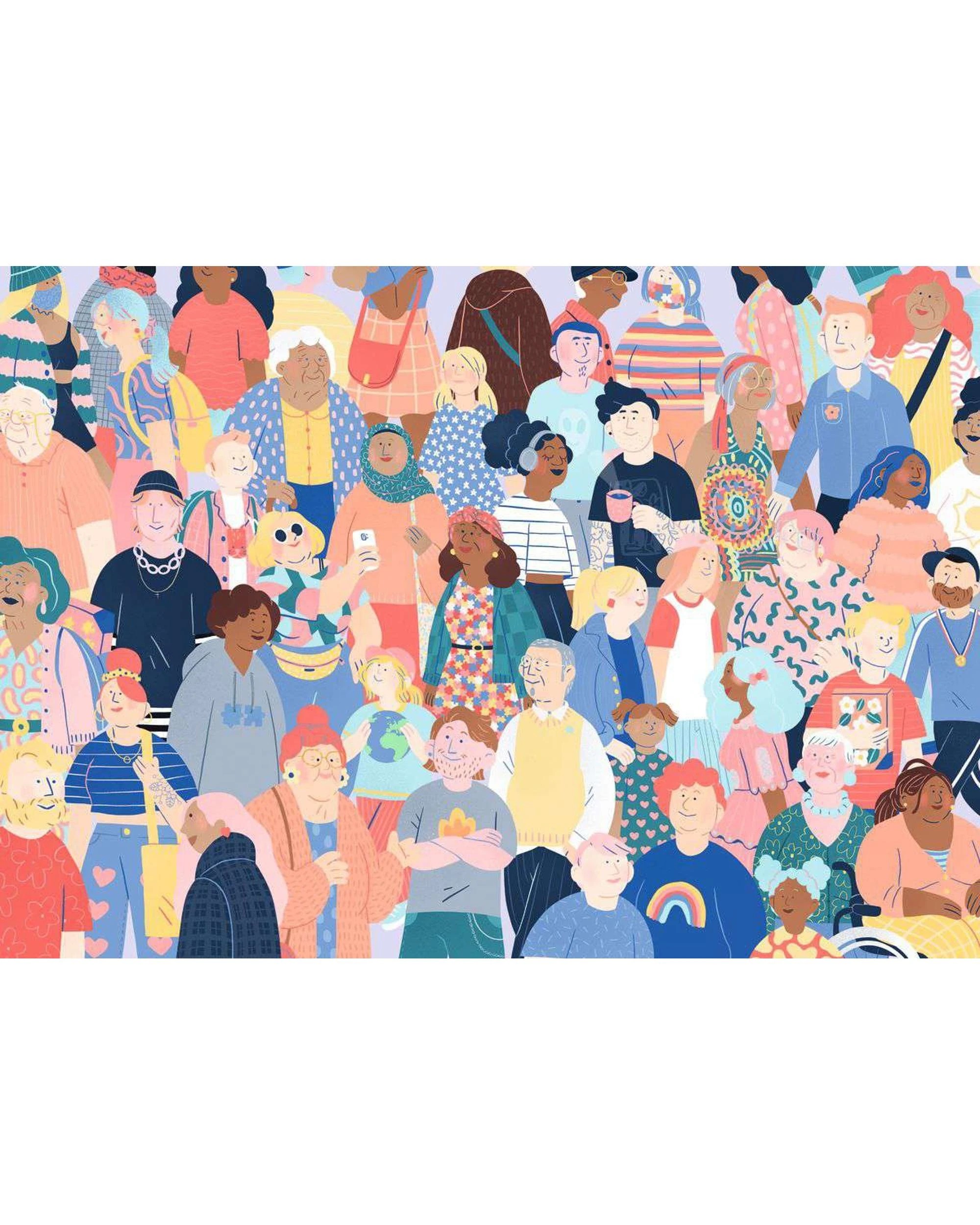 2 Ravensburger Puzzle People 1000 Piece Jigsaw Puzzle, 2 of 2