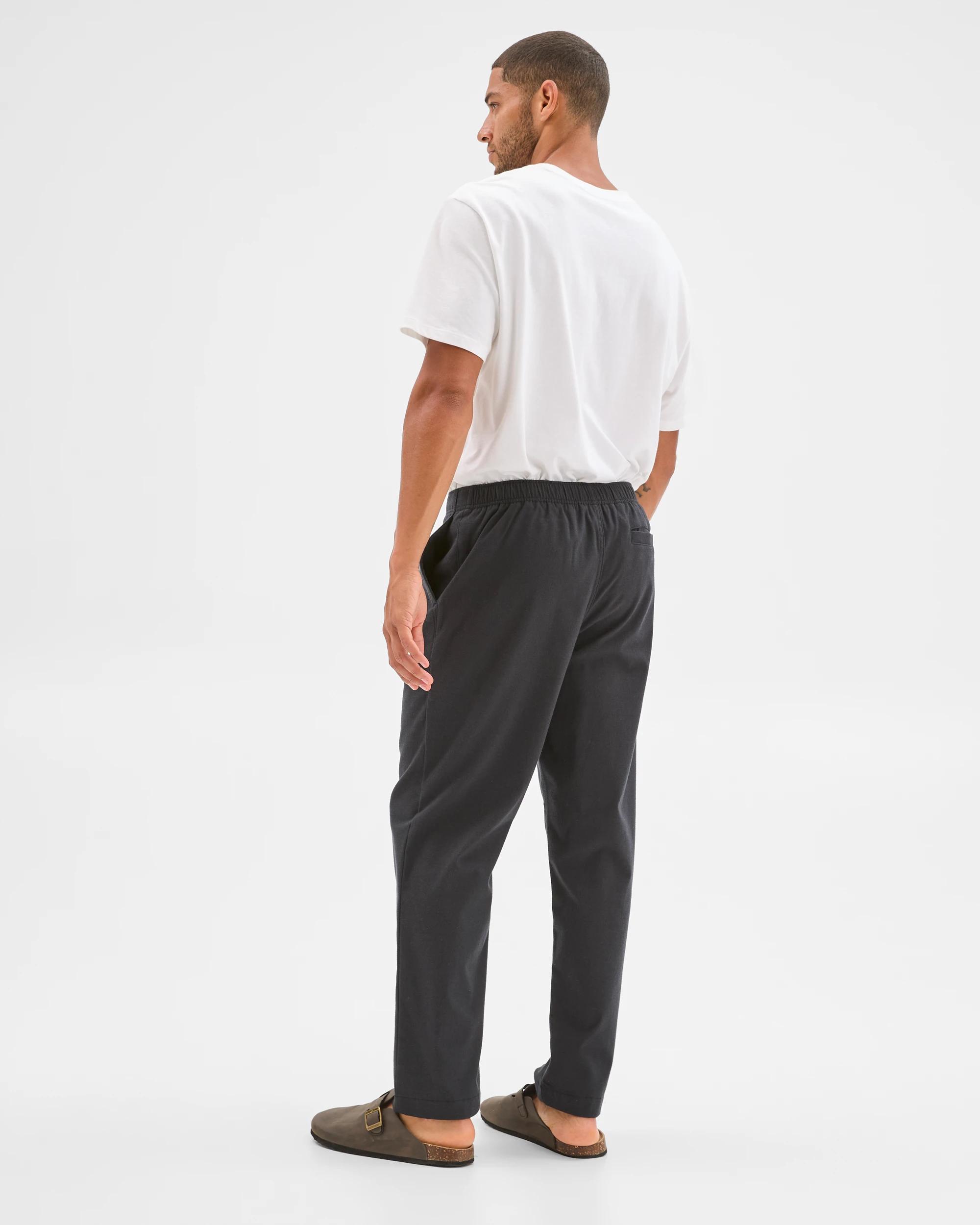 6 Target Man Brushed Relaxed Pants BLACK, 6 of 7