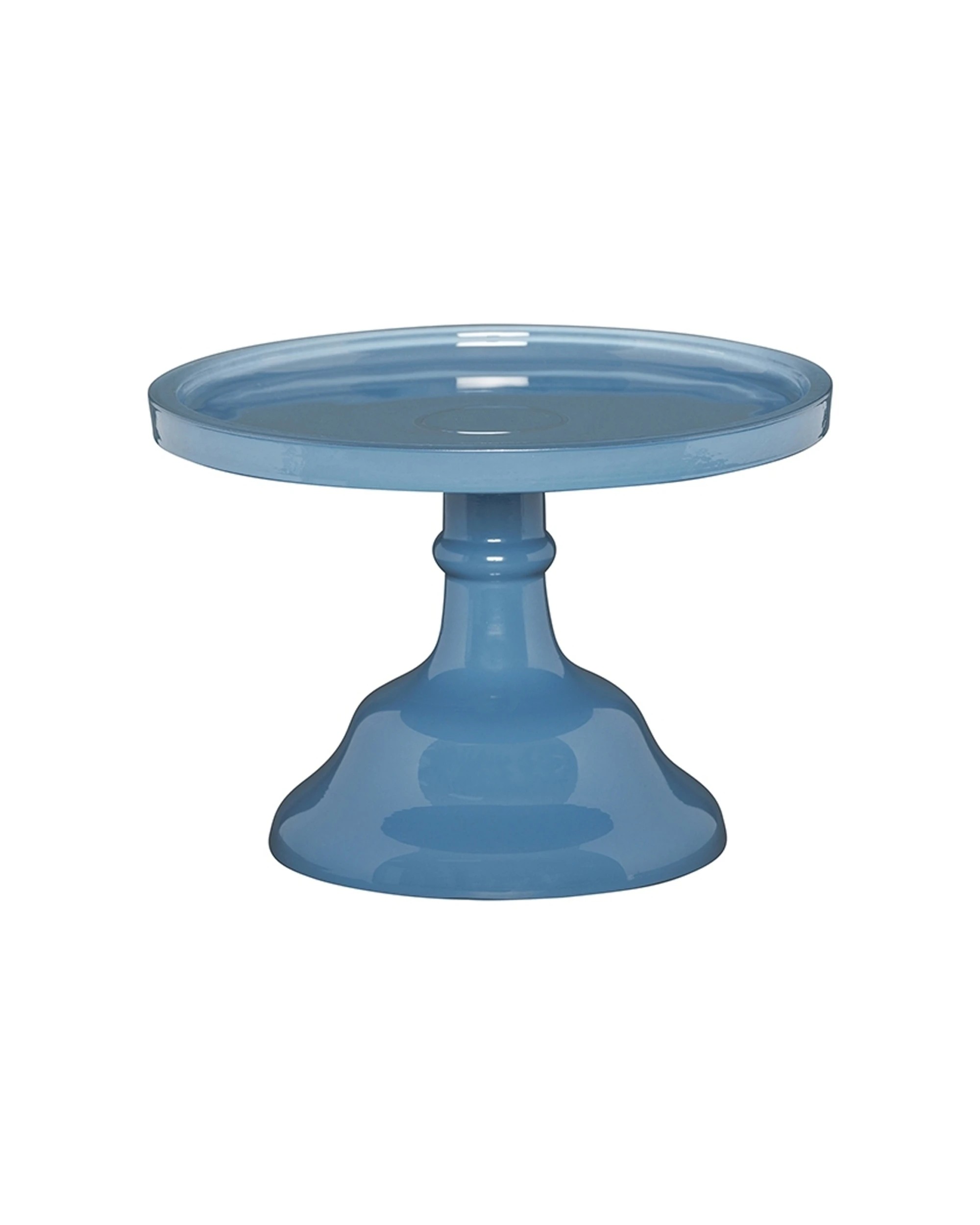 1 Ecology Glass Torte Cake Stand Dessert Display 19x13cm Storm - Blue, 1 of 3