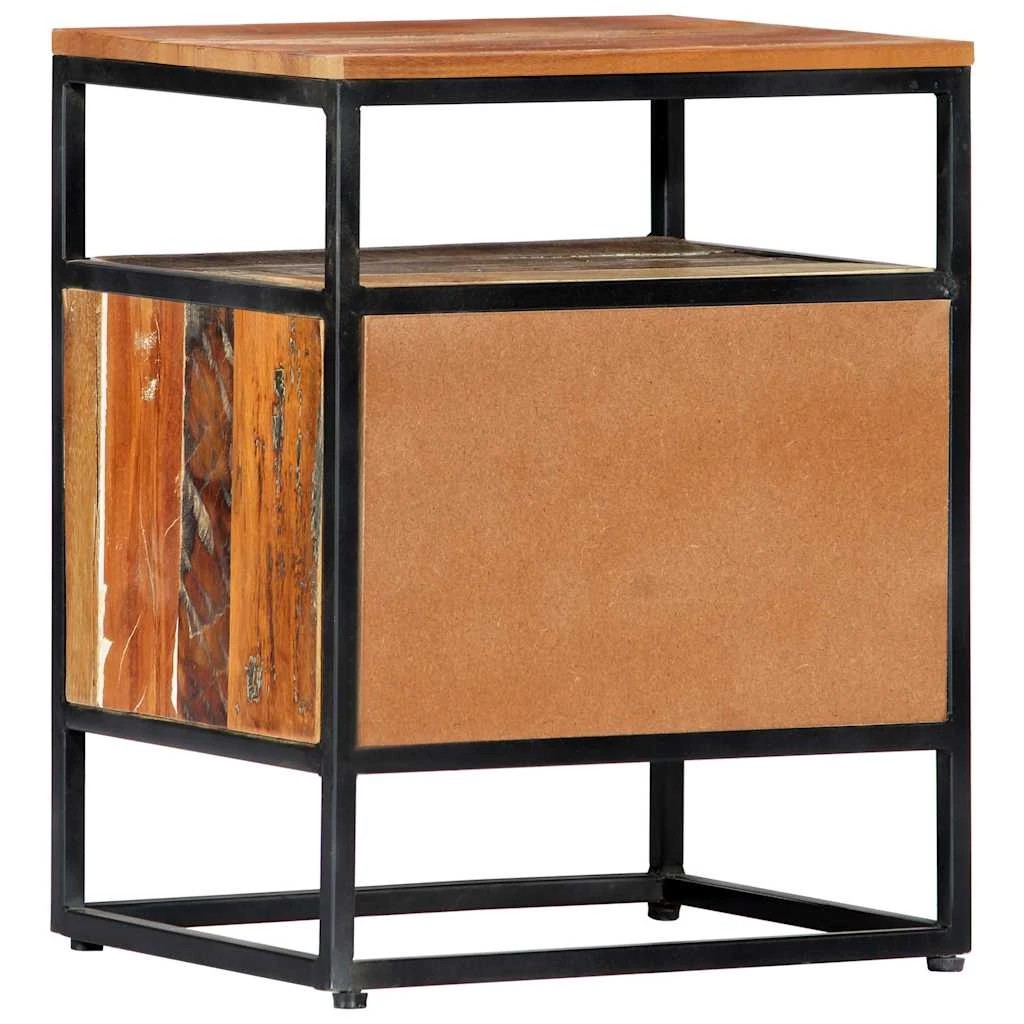 3 vidaXL Bedside cabinet Ample Storage - Brown, 3 of 9