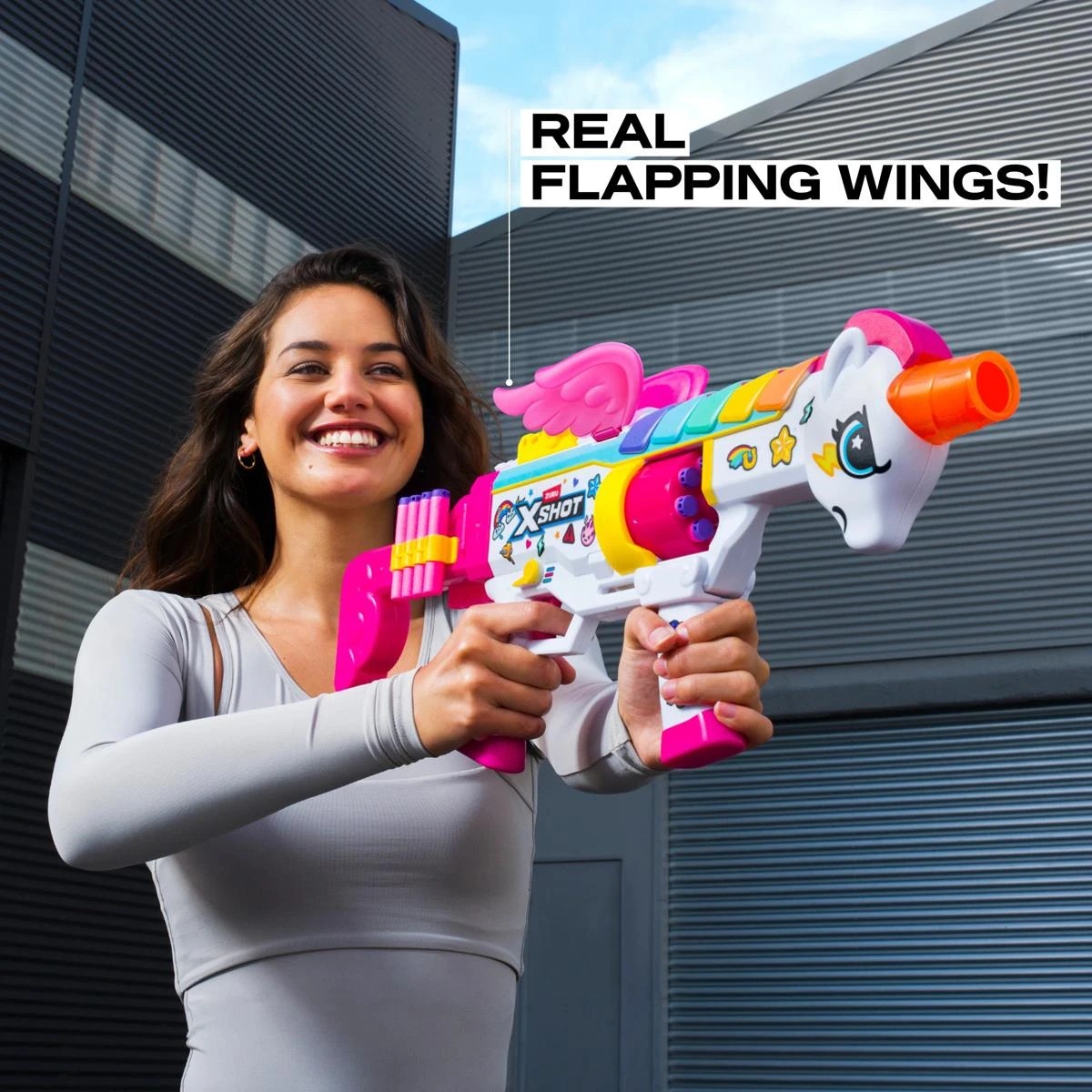 6 XSHOT Big Rizz Blastercorn by ZURU, 6 of 8