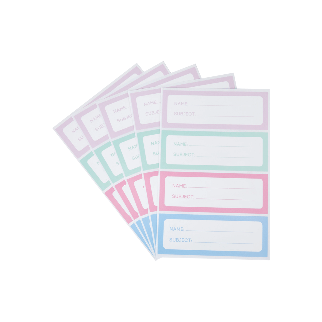 1 20 Pack Book Labels, 1 of 5