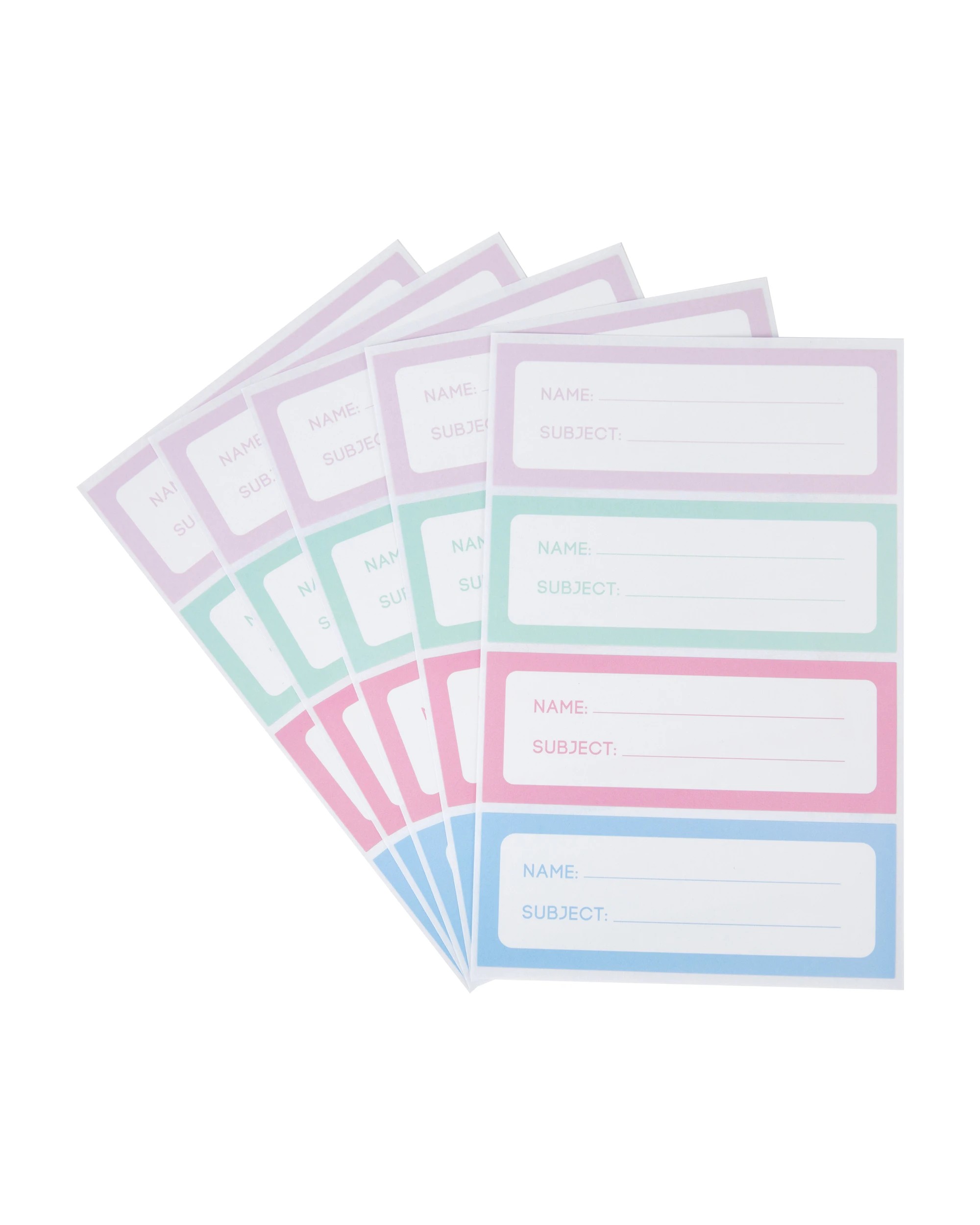 1 20 Pack Book Labels, 1 of 5