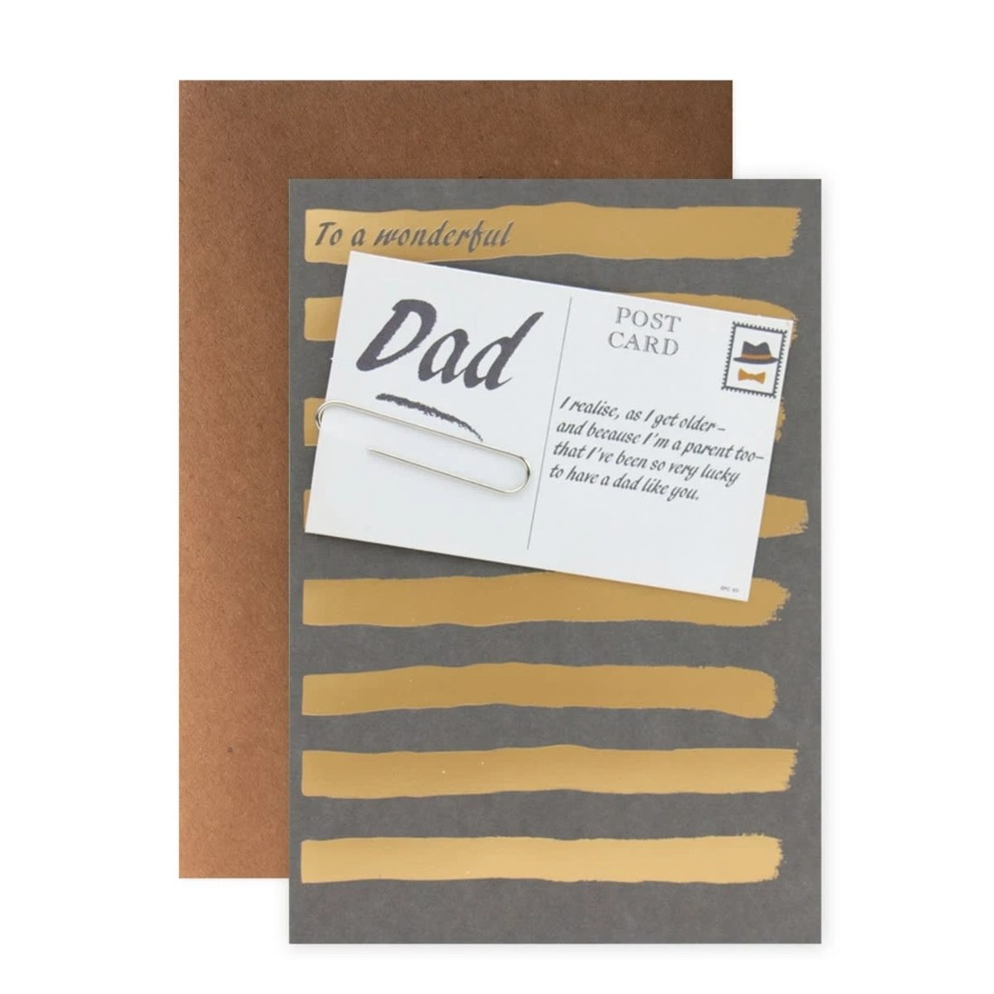 1 Connections from Hallmark Birthday Card for Dad - Post Card, 1 of 3