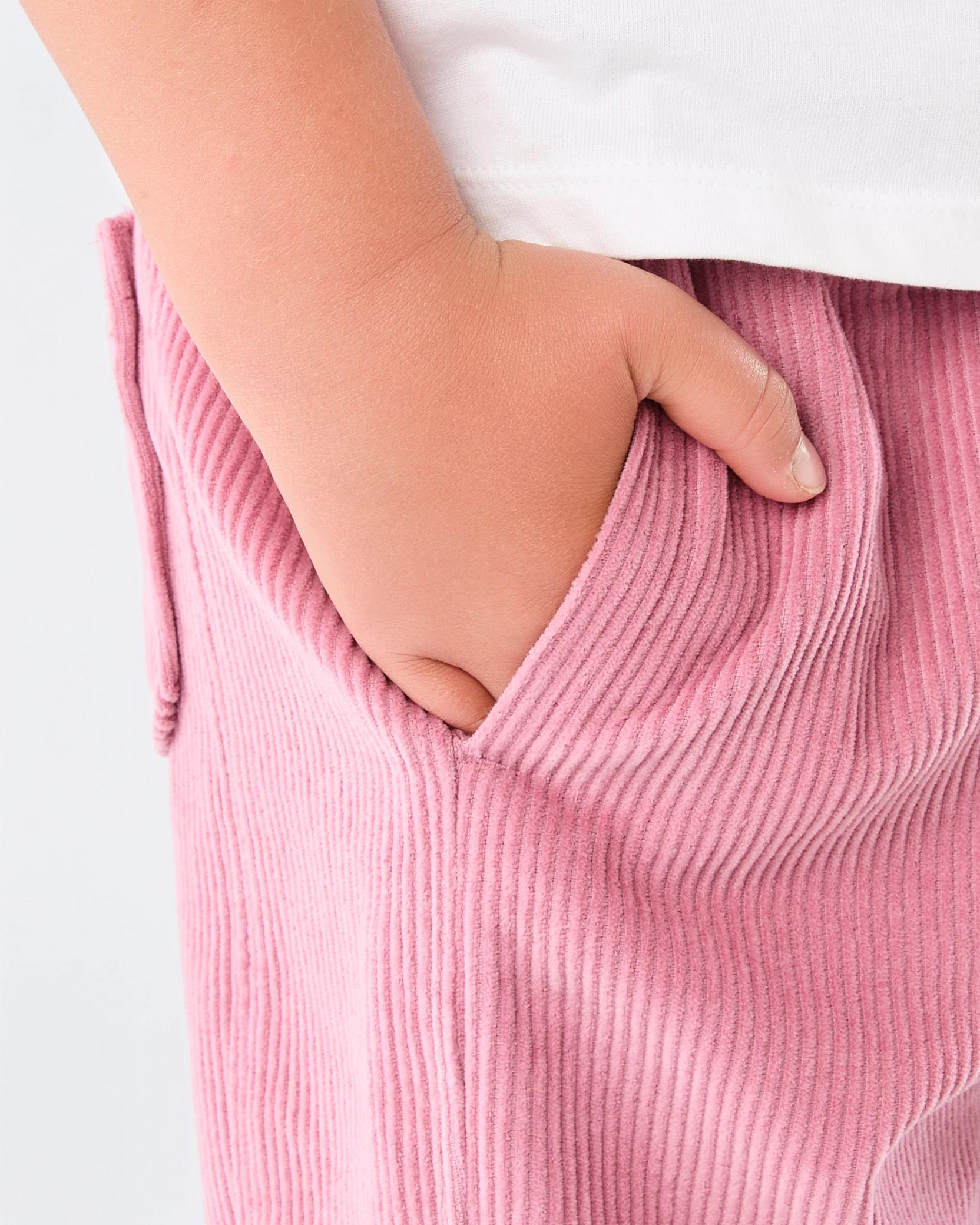 3 Corduroy Pants Dust Rose, 3 of 7