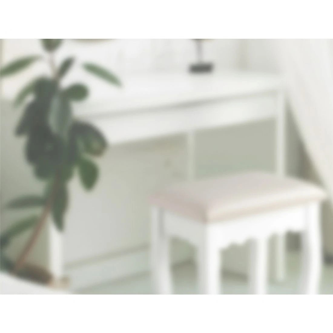 5 Artiss Dressing Table Stool Velvet - Grey, 5 of 5