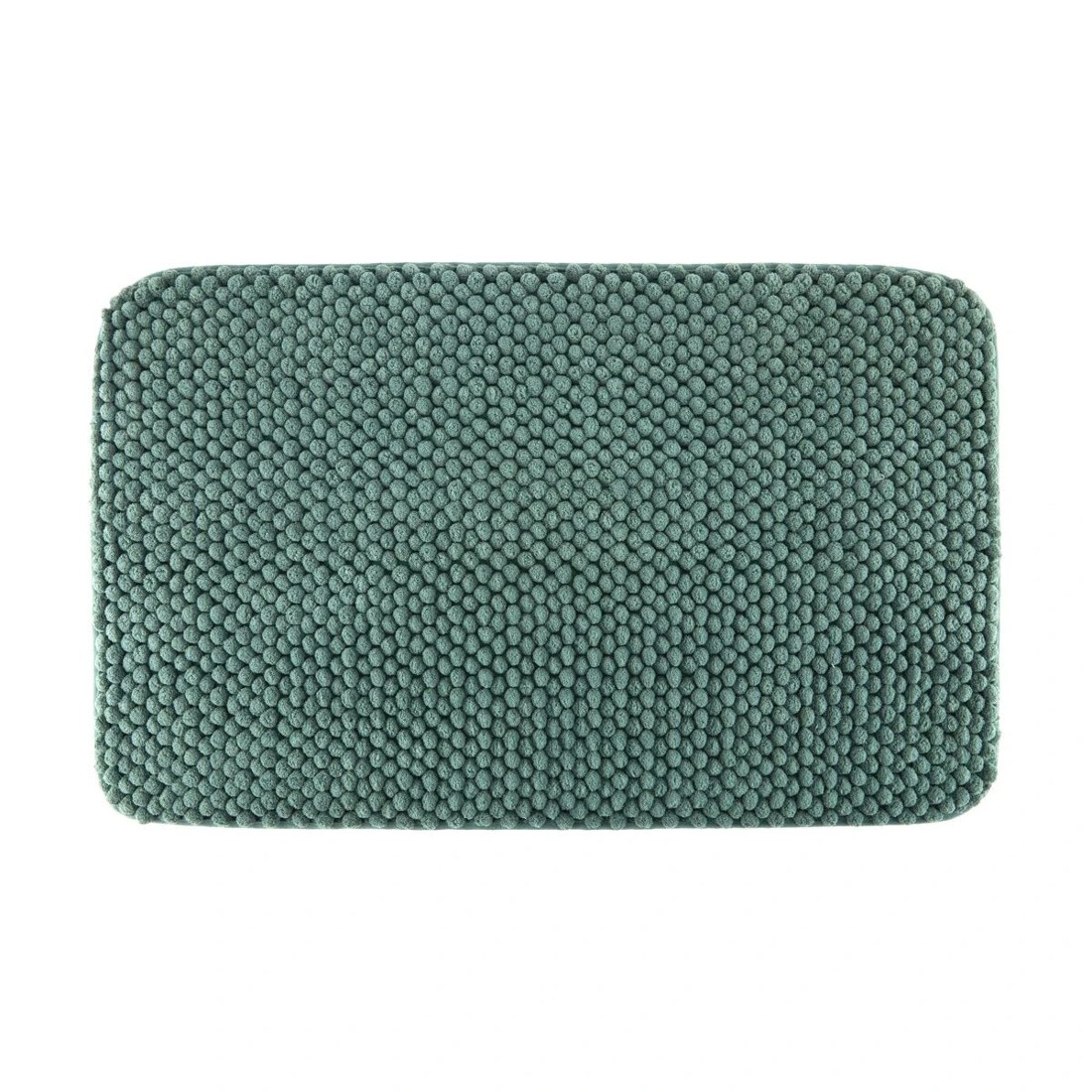 1 Memory Foam Bath Mat - Green, 1 of 5