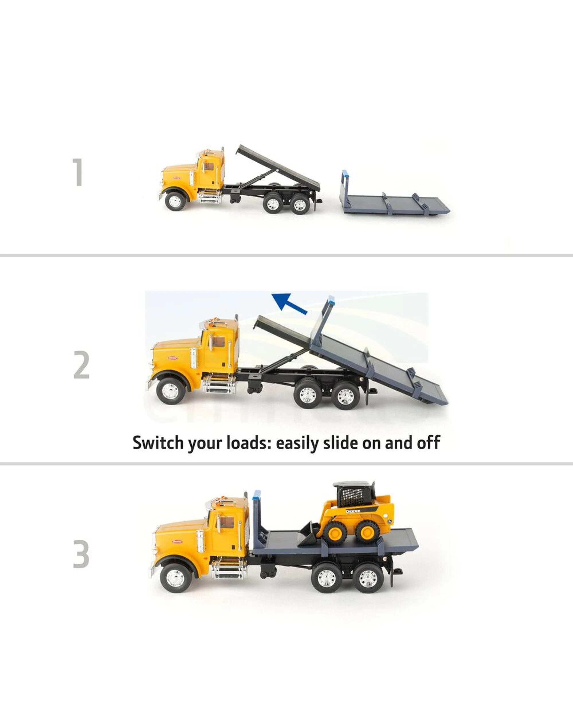 3 John Deere 1:32 Construction Switch N Load Set, 3 of 5