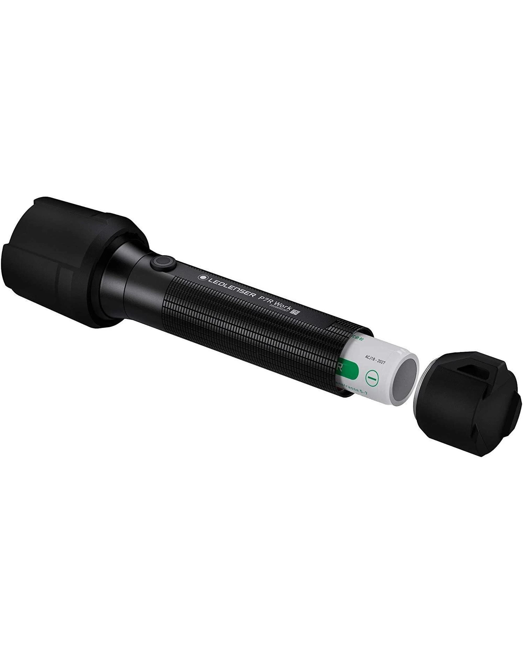 2 Ledlenser P7R Work Rechargeable 1200 Lumen Focusable Torch Flashlight, 2 of 8