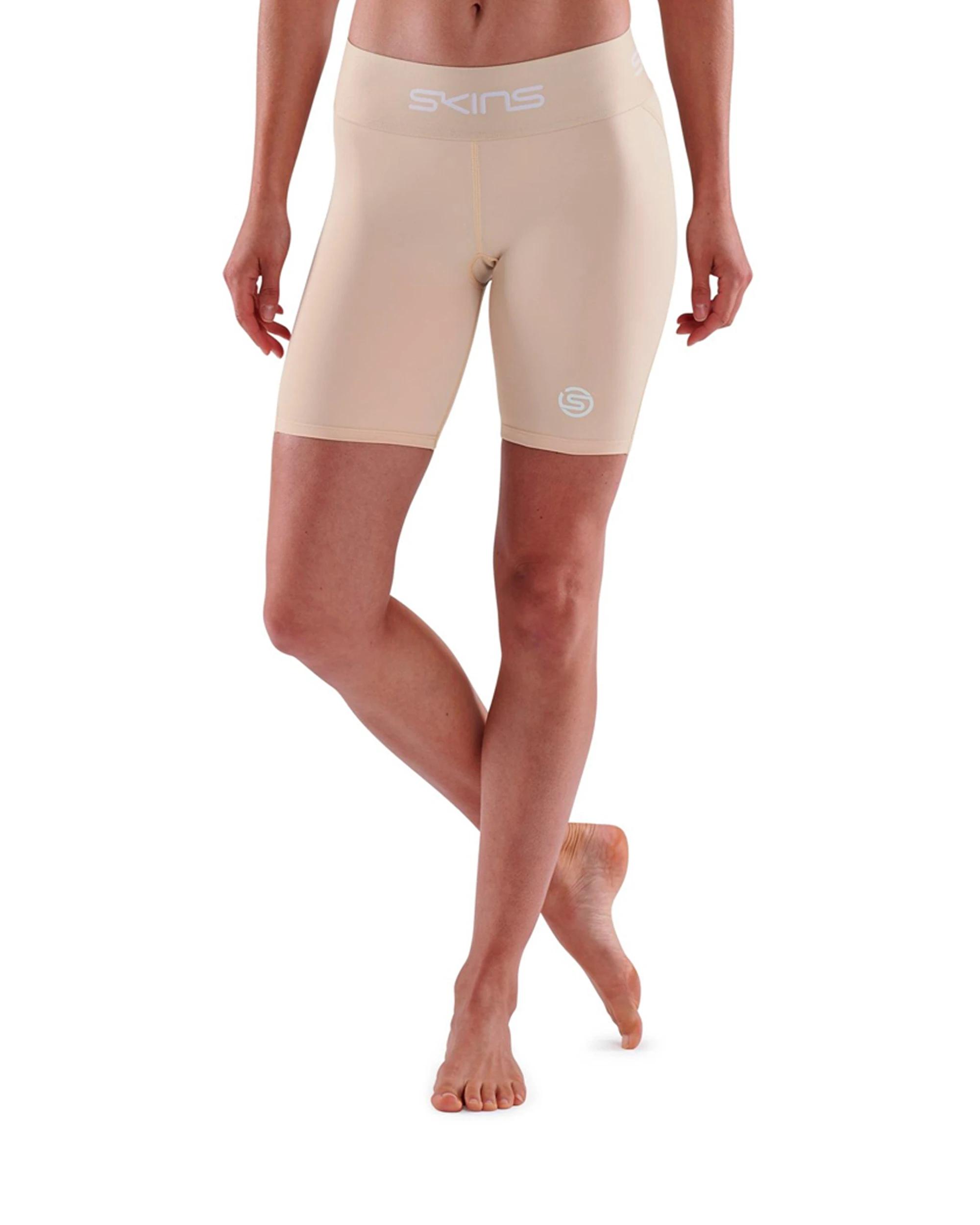 1 SKINS Compression Women's Series-1 Activewear Half Tight NEUTRAL, 1 of 4