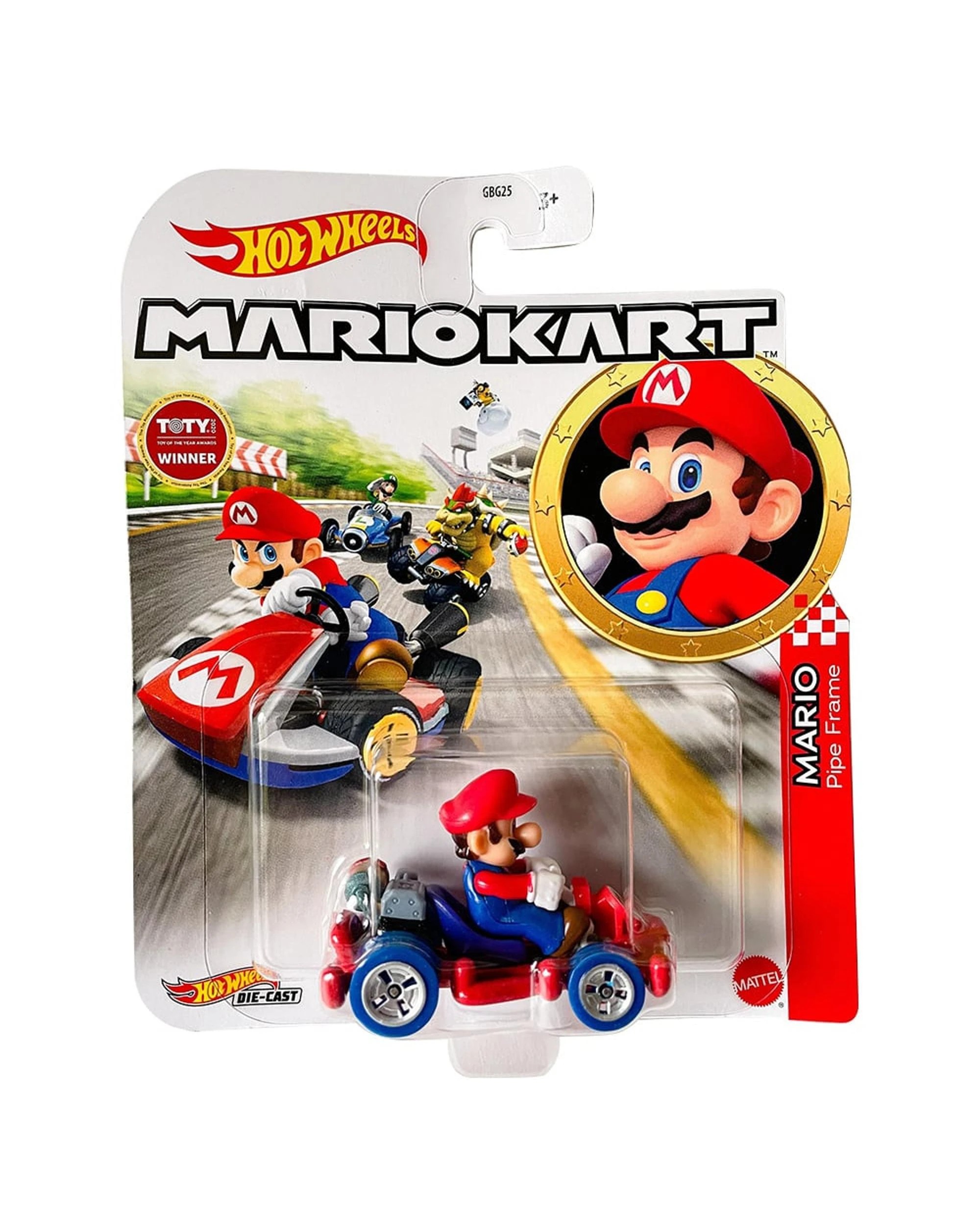 1 Hot Wheels Die Cast Mario Kart Mario Pipe Frame, 1 of 1