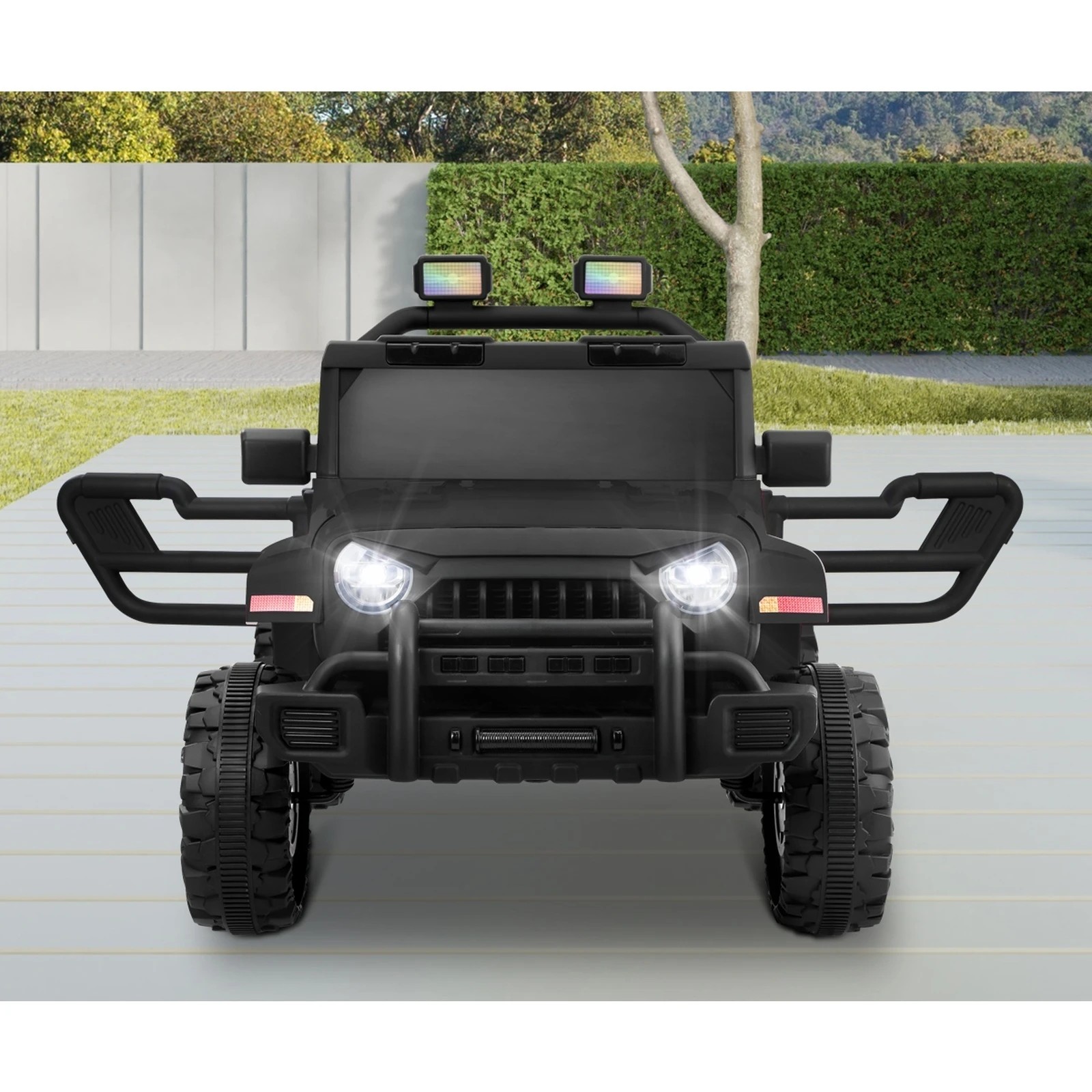 4 Mazam Kids Ride On Car Jeep 12v Electric Remote Control Toddler Toy Cars
 - Black, 4 of 10