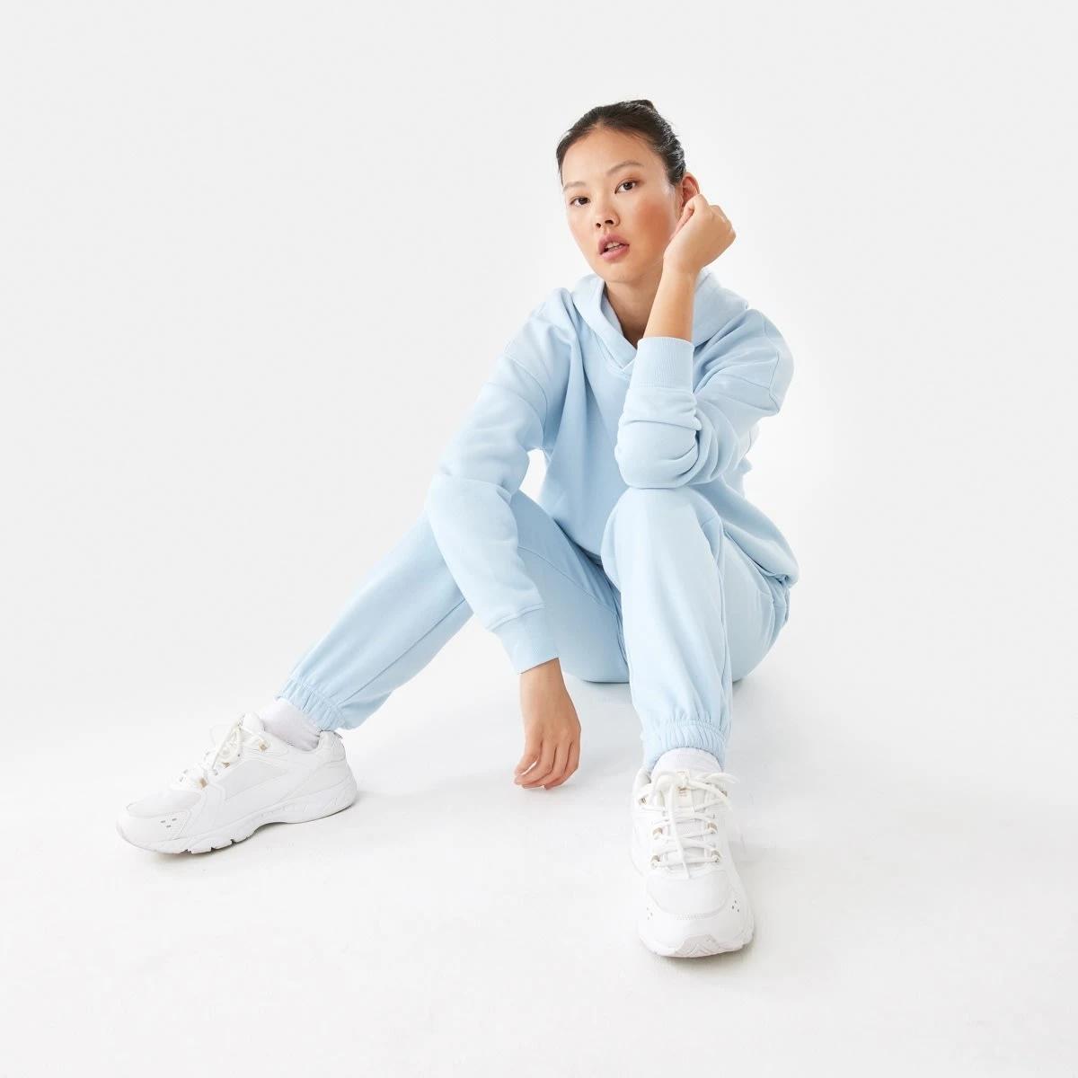 8 Everlast Womens Street Trackpants Retro Blue, 8 of 10
